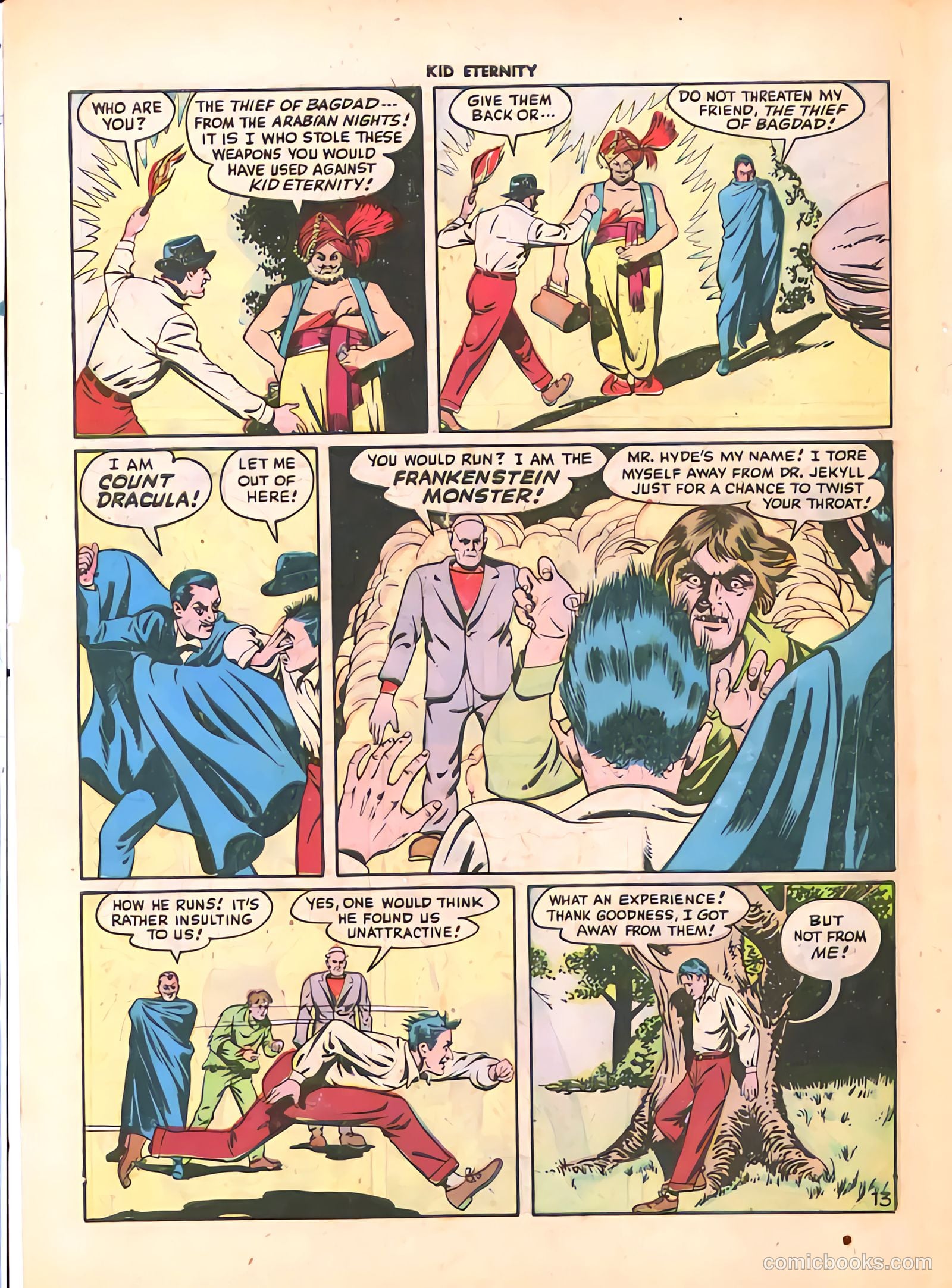 Kid Eternity #4 (1947) — page 48 of 52