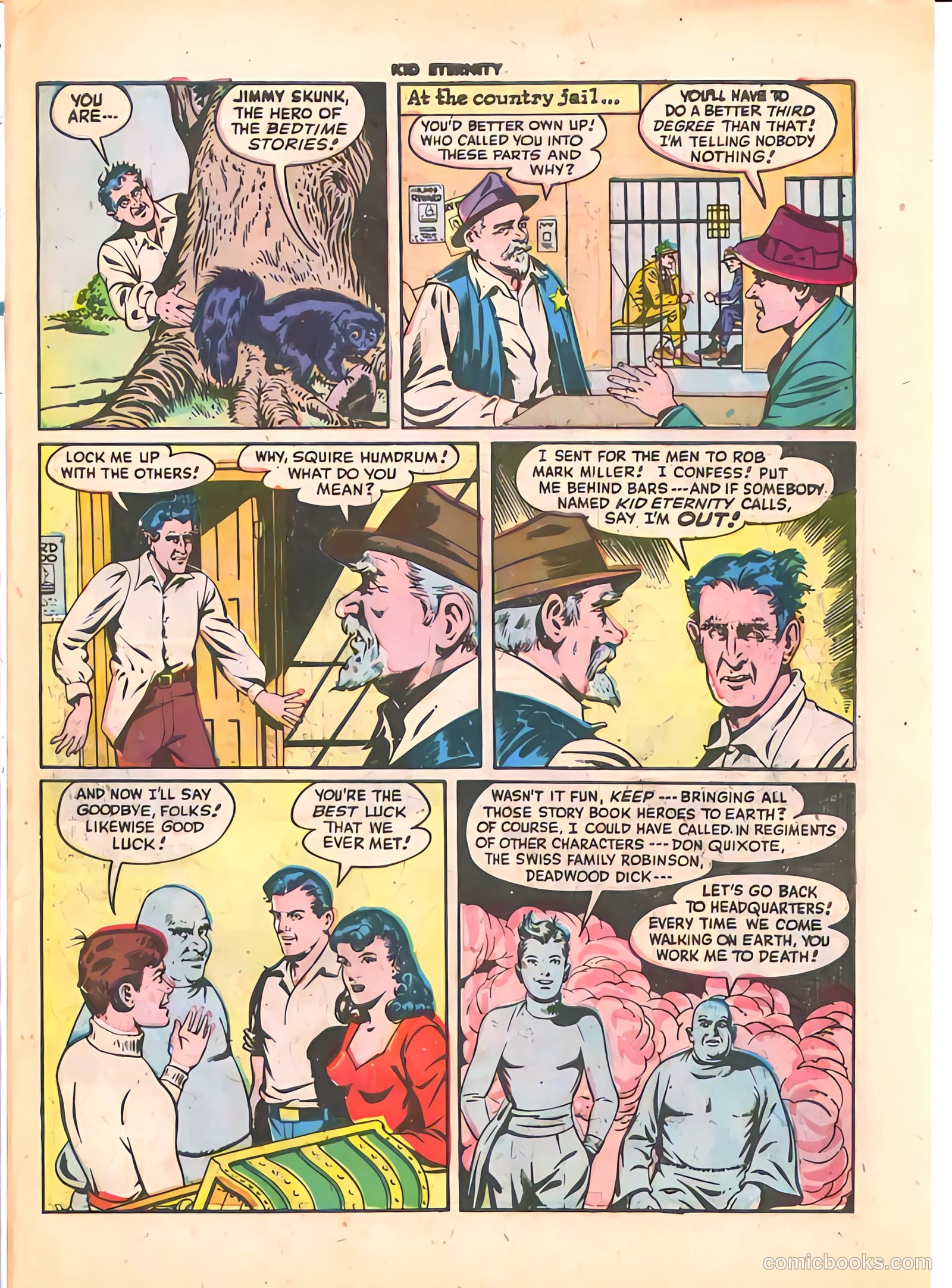 Kid Eternity #4 (1947) — page 49 of 52