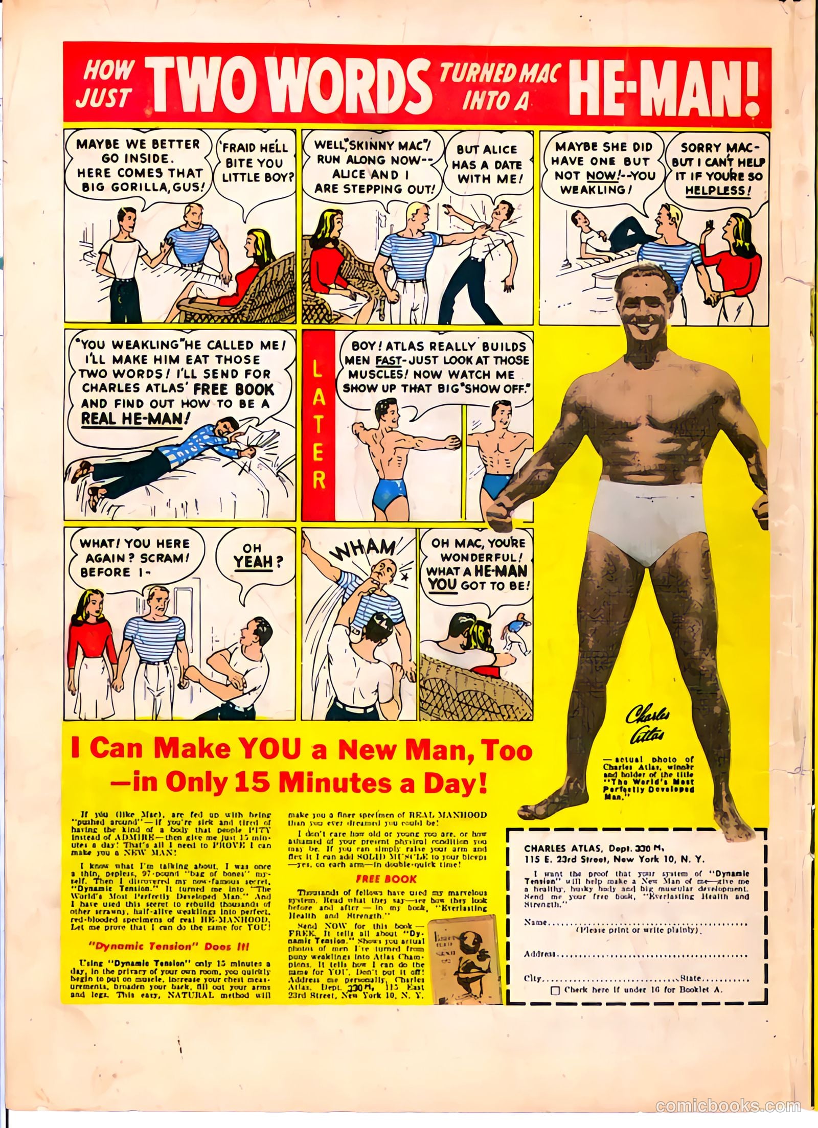 Kid Eternity #4 (1947) — page 52 of 52