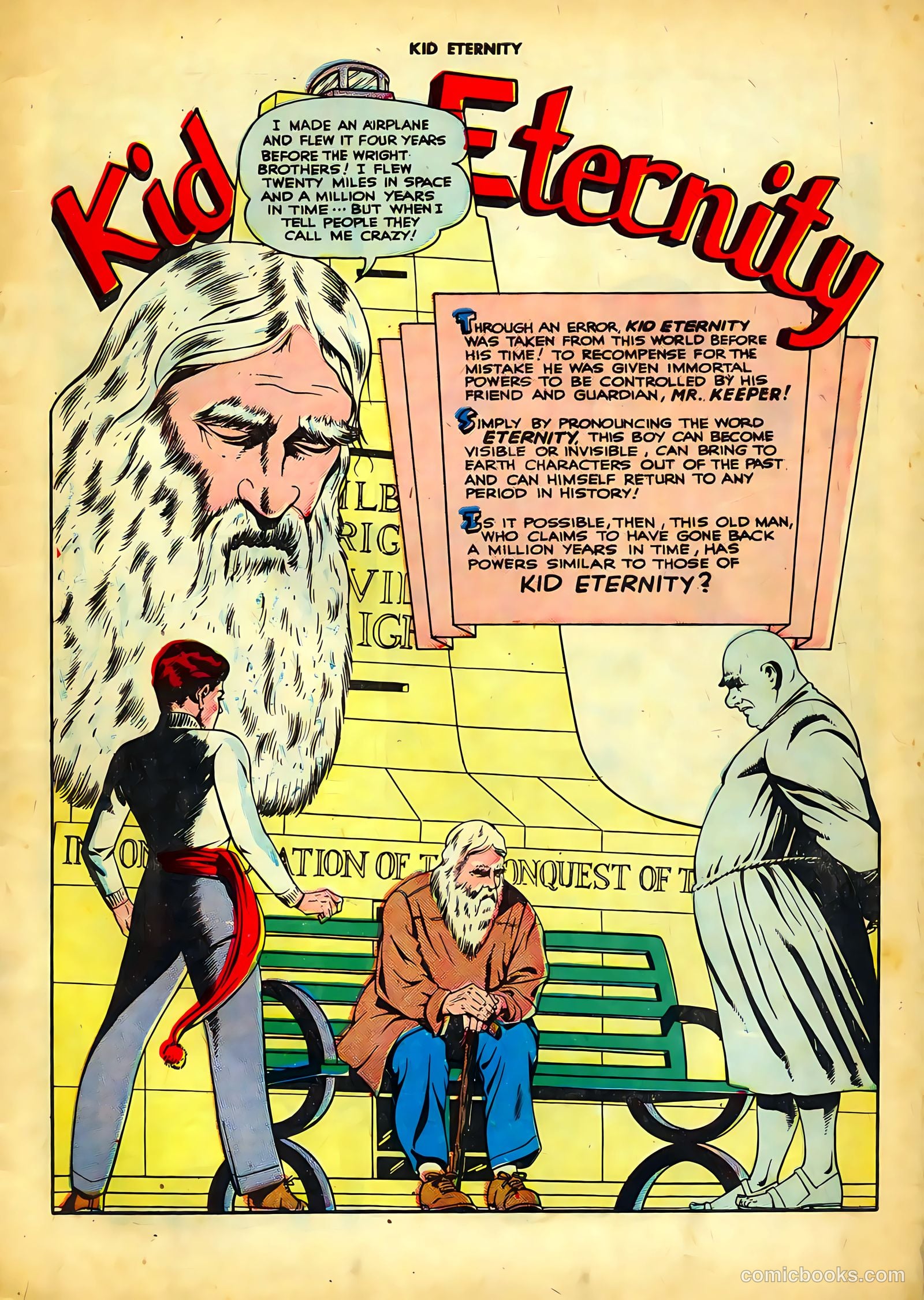 Kid Eternity #5 (1947) — page 3 of 52