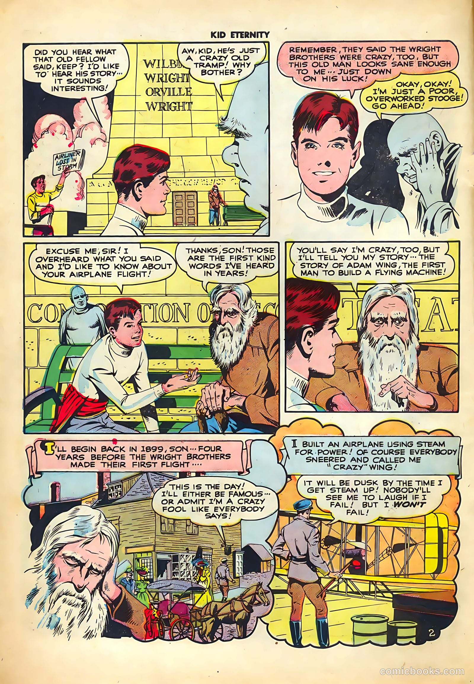 Kid Eternity #5 (1947) — page 4 of 52