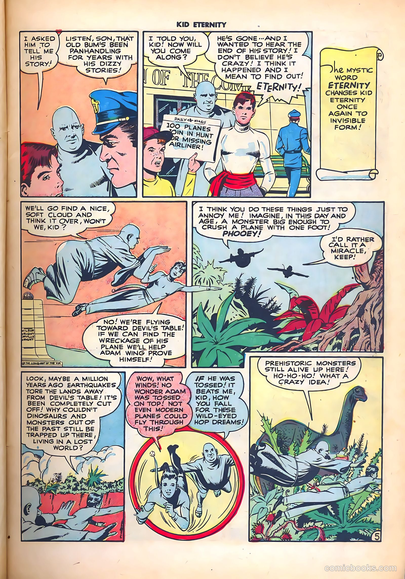 Kid Eternity #5 (1947) — page 7 of 52