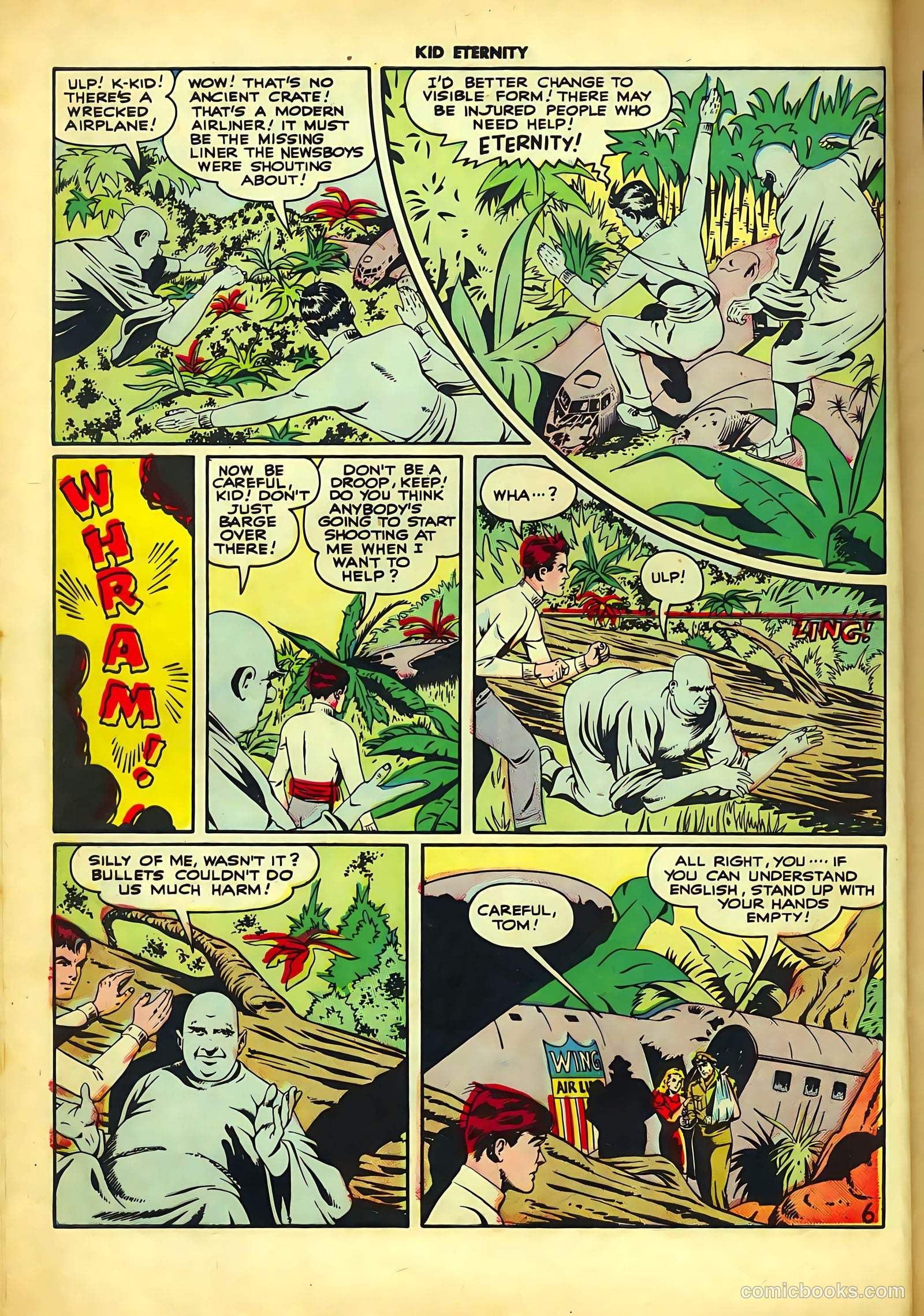 Kid Eternity #5 (1947) — page 8 of 52