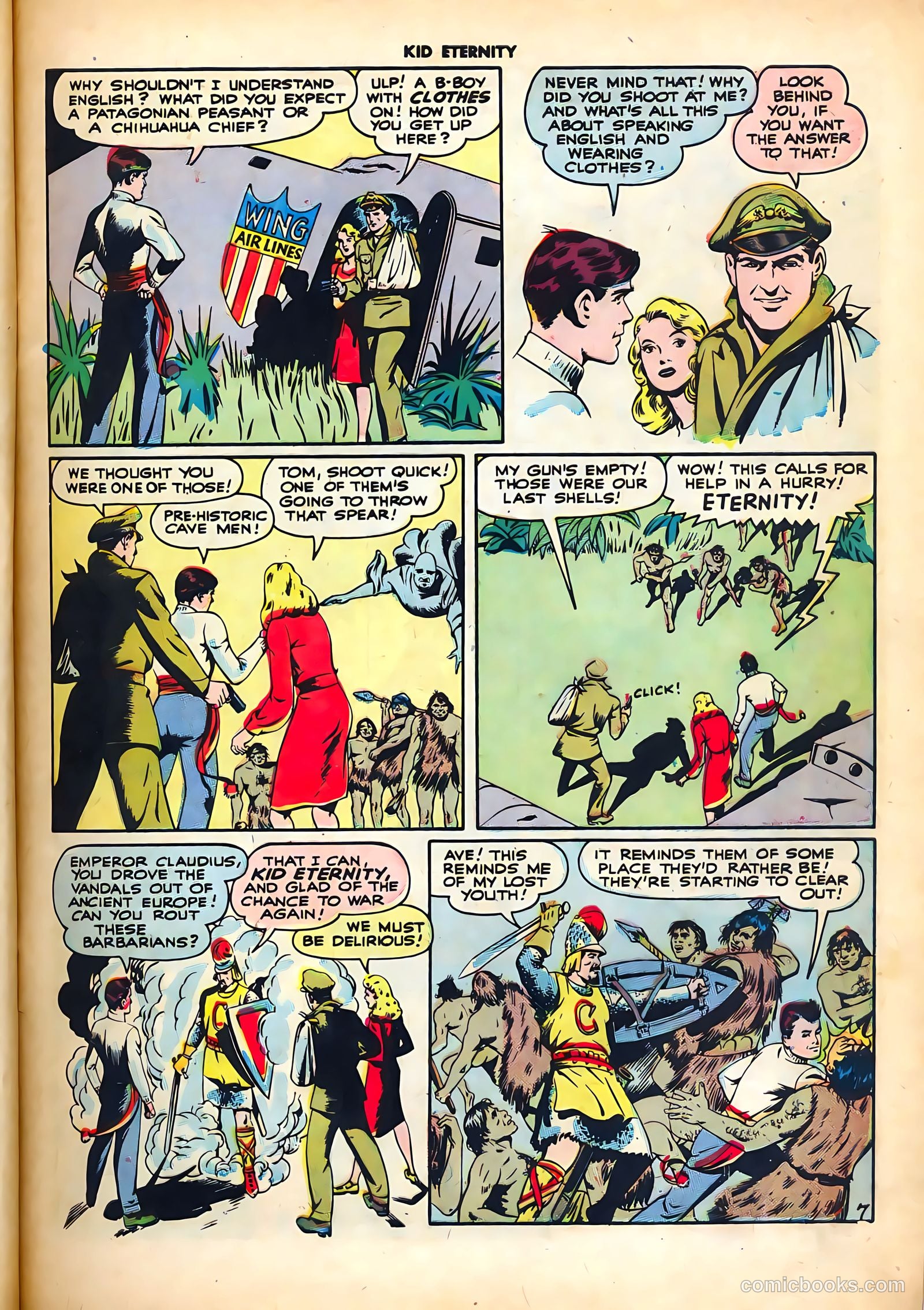 Kid Eternity #5 (1947) — page 9 of 52