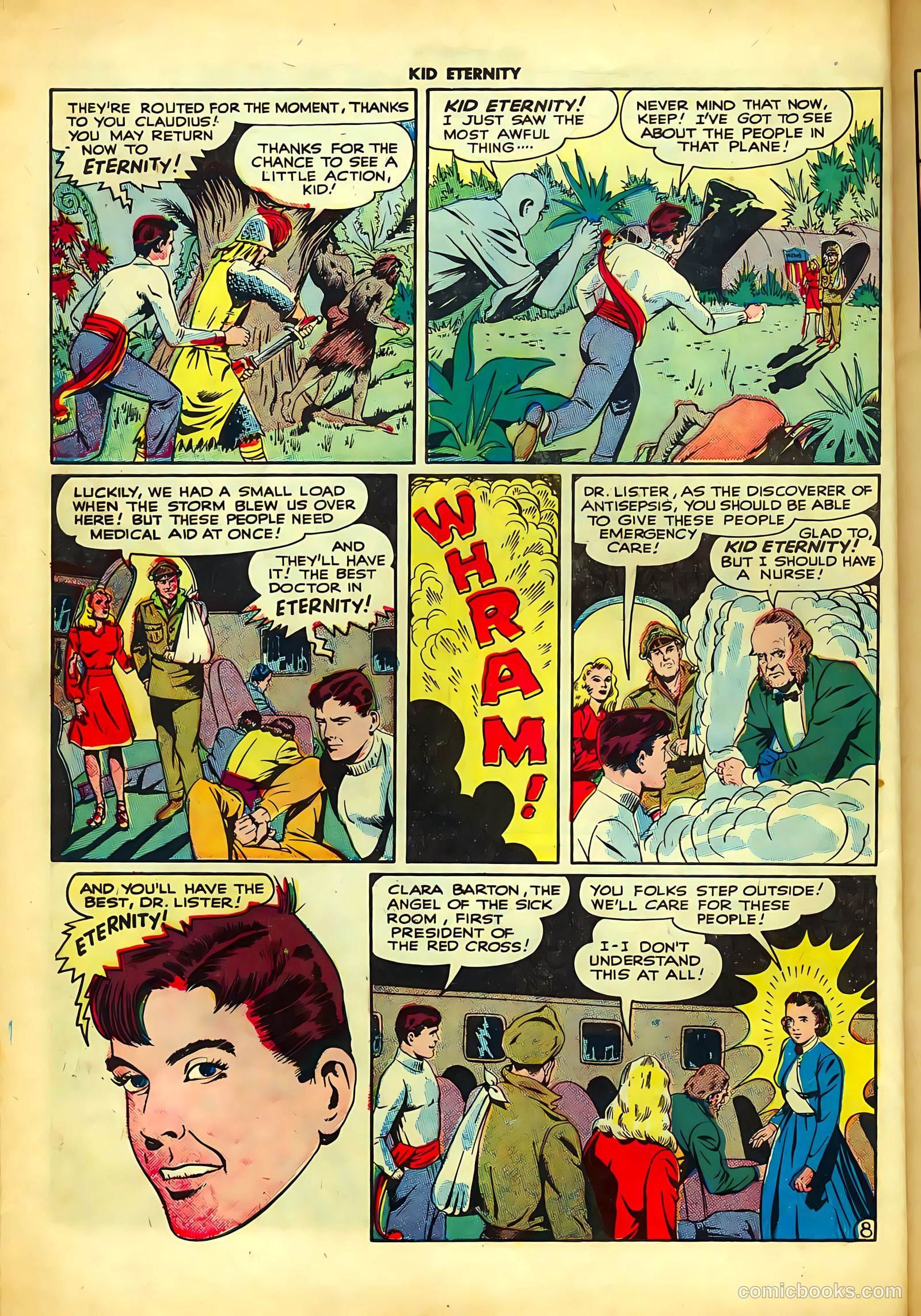 Kid Eternity #5 (1947) — page 10 of 52