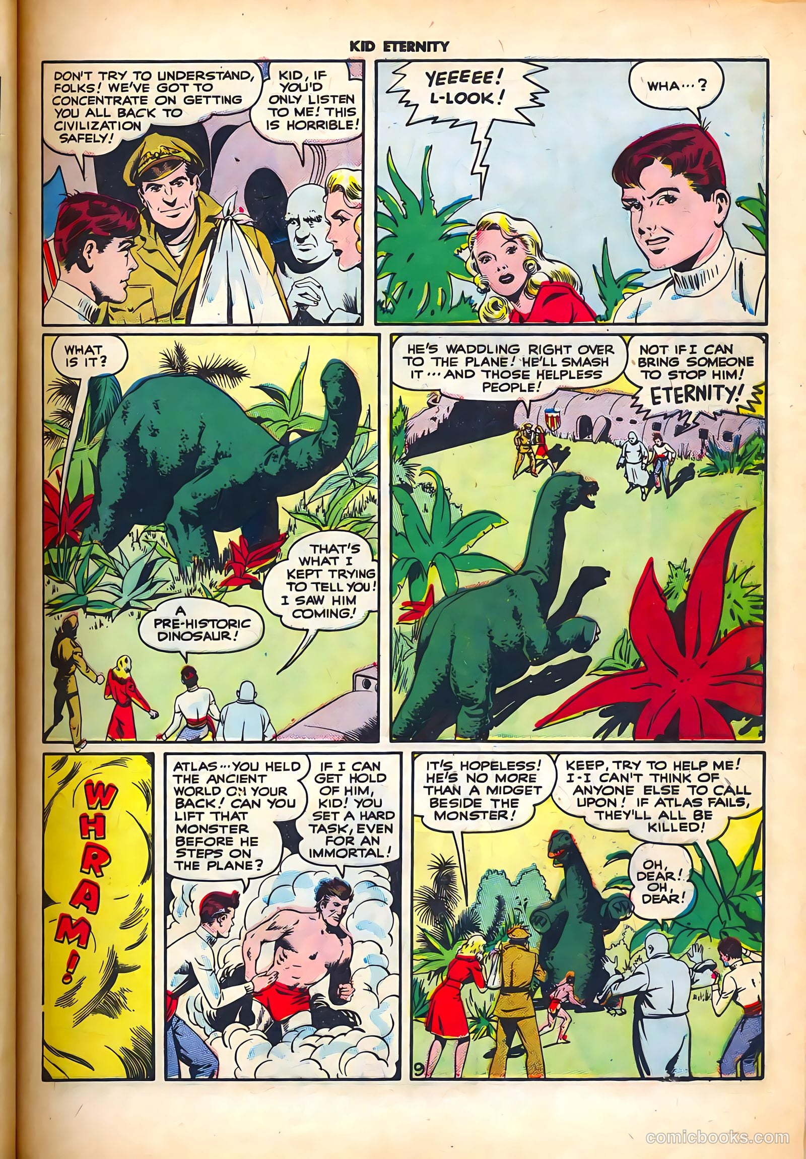 Kid Eternity #5 (1947) — page 11 of 52
