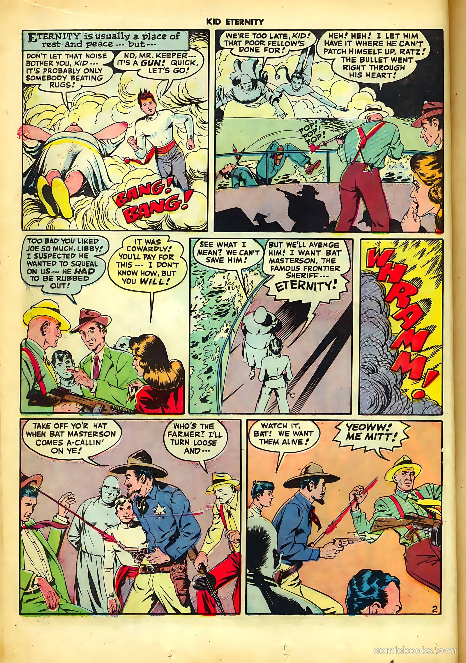 Kid Eternity #5 (1947) — page 16 of 52