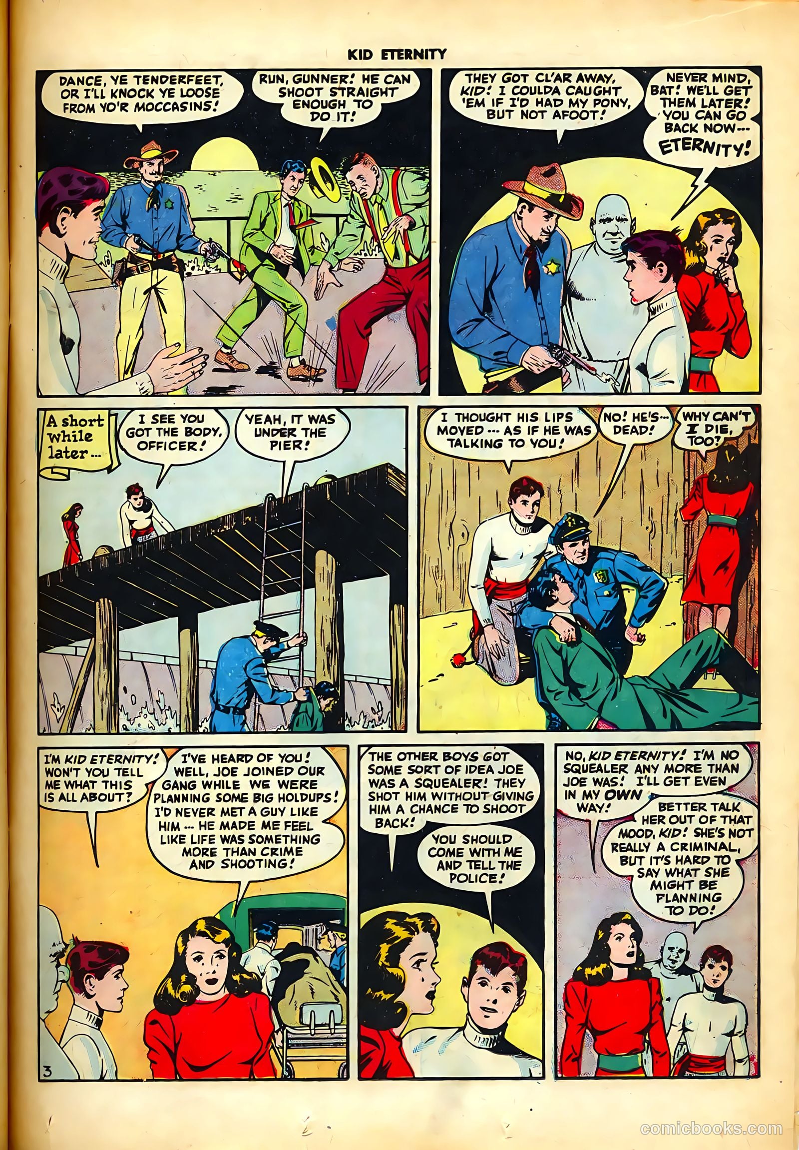 Kid Eternity #5 (1947) — page 17 of 52