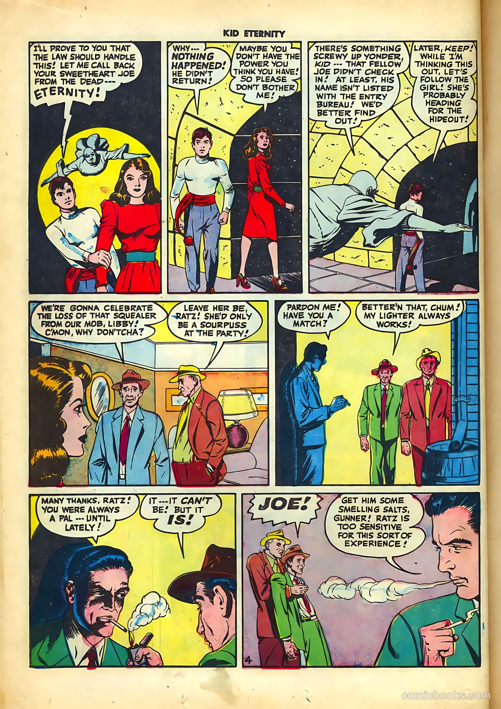 Kid Eternity #5 (1947) — page 18 of 52