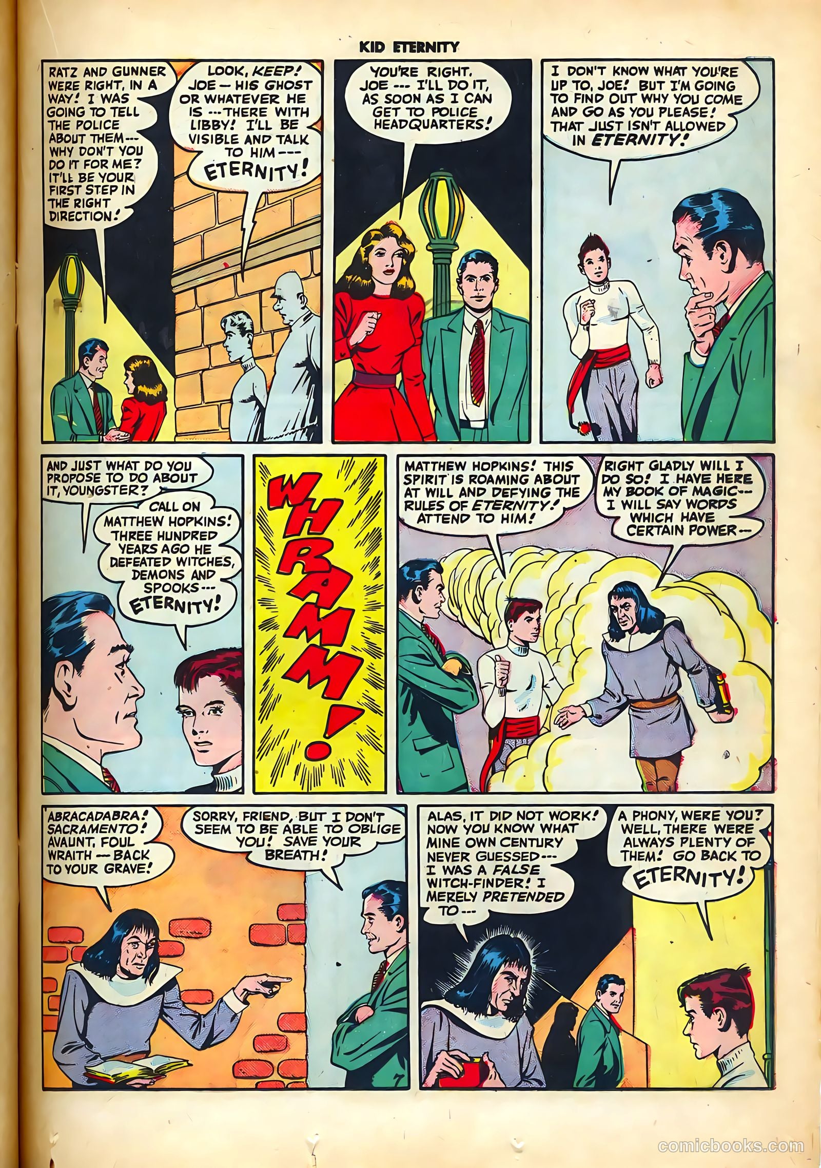 Kid Eternity #5 (1947) — page 21 of 52