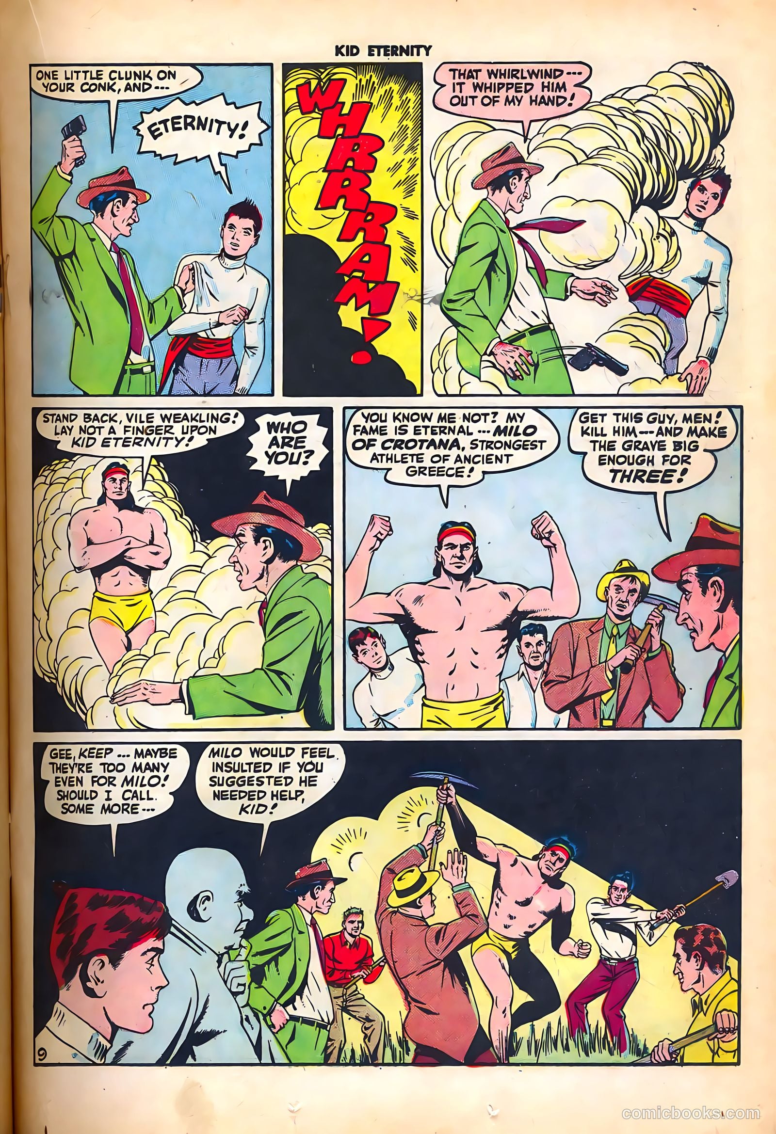 Kid Eternity #5 (1947) — page 23 of 52