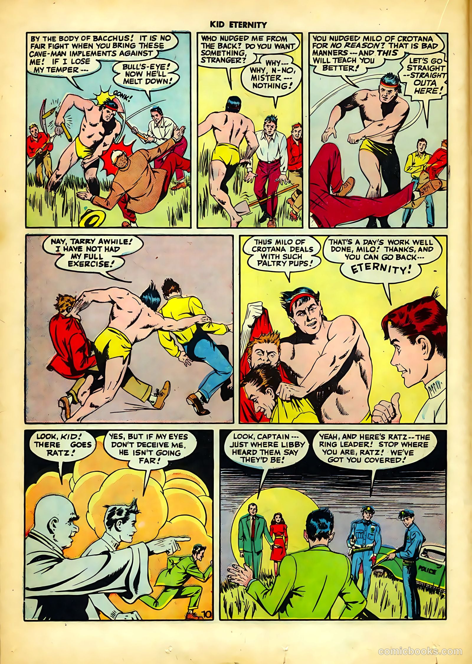 Kid Eternity #5 (1947) — page 24 of 52
