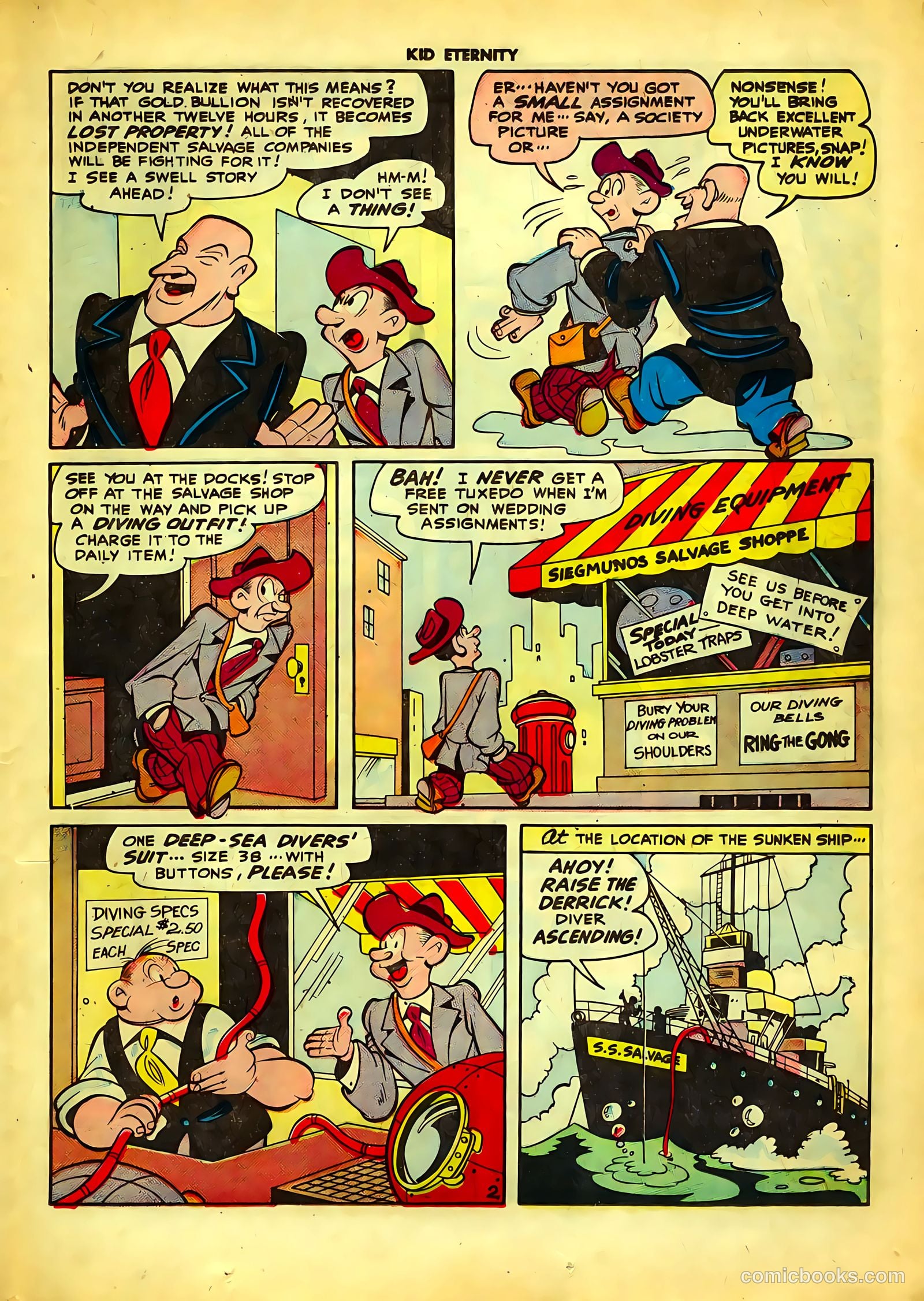Kid Eternity #5 (1947) — page 27 of 52