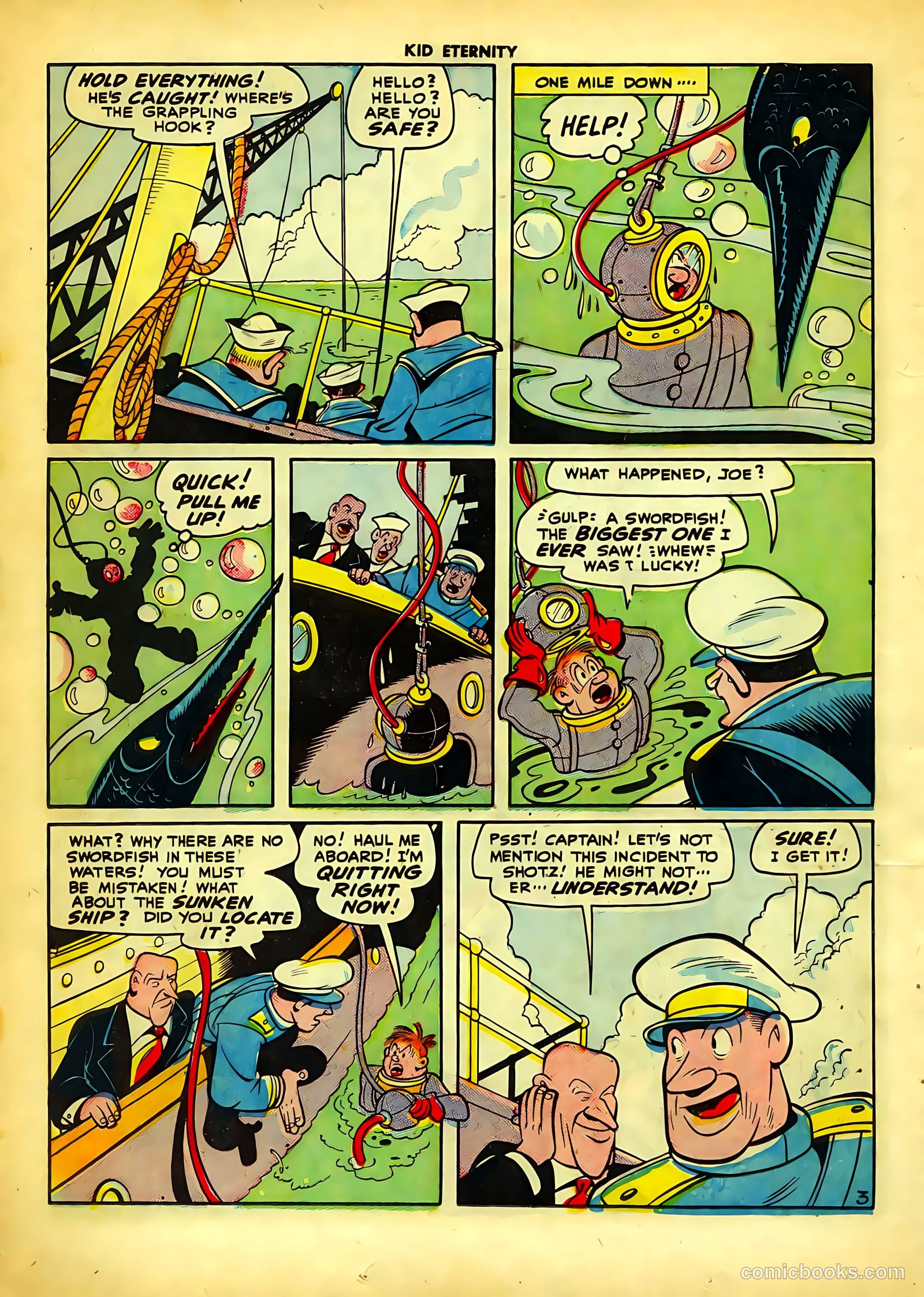 Kid Eternity #5 (1947) — page 28 of 52