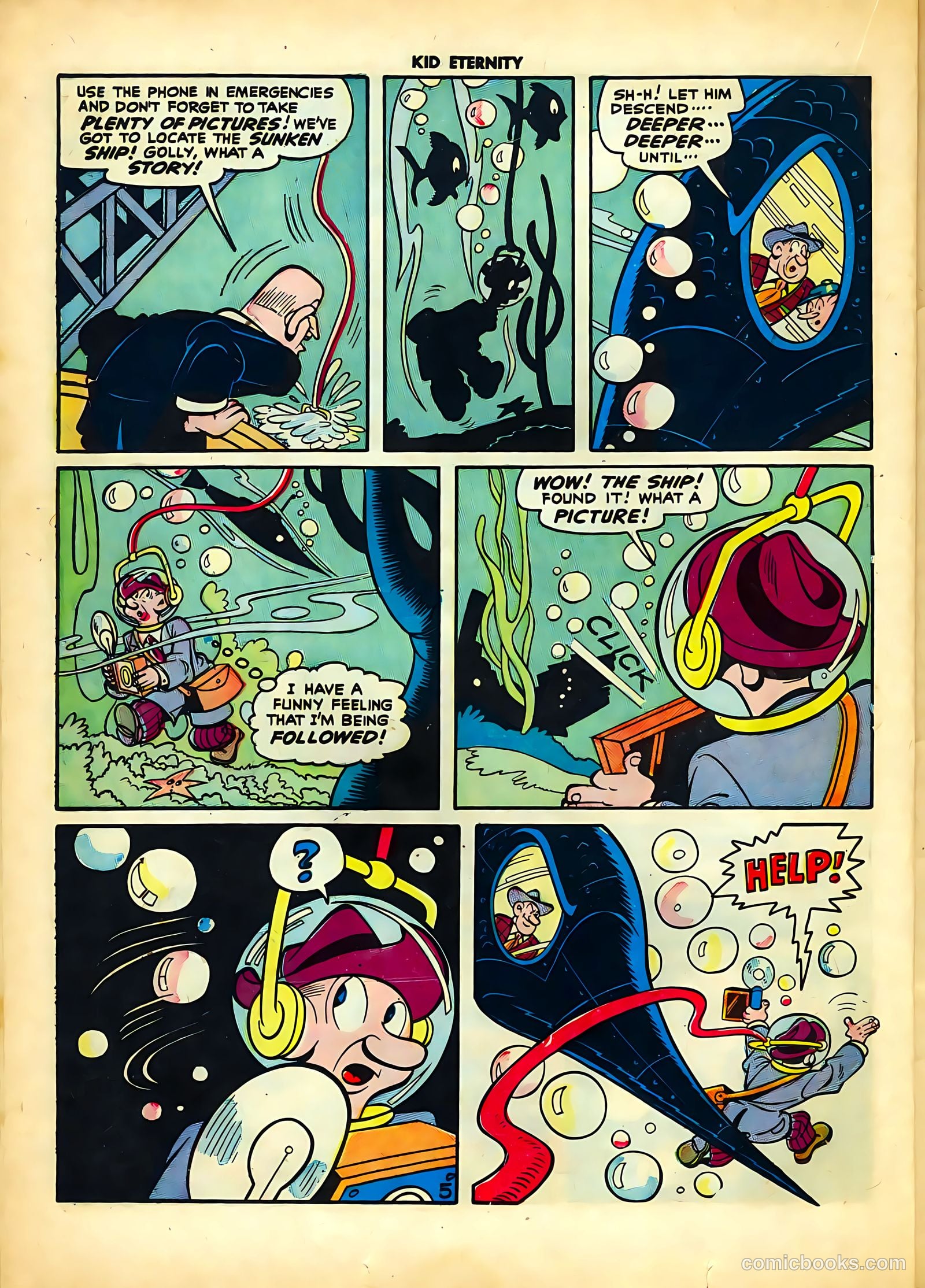 Kid Eternity #5 (1947) — page 30 of 52