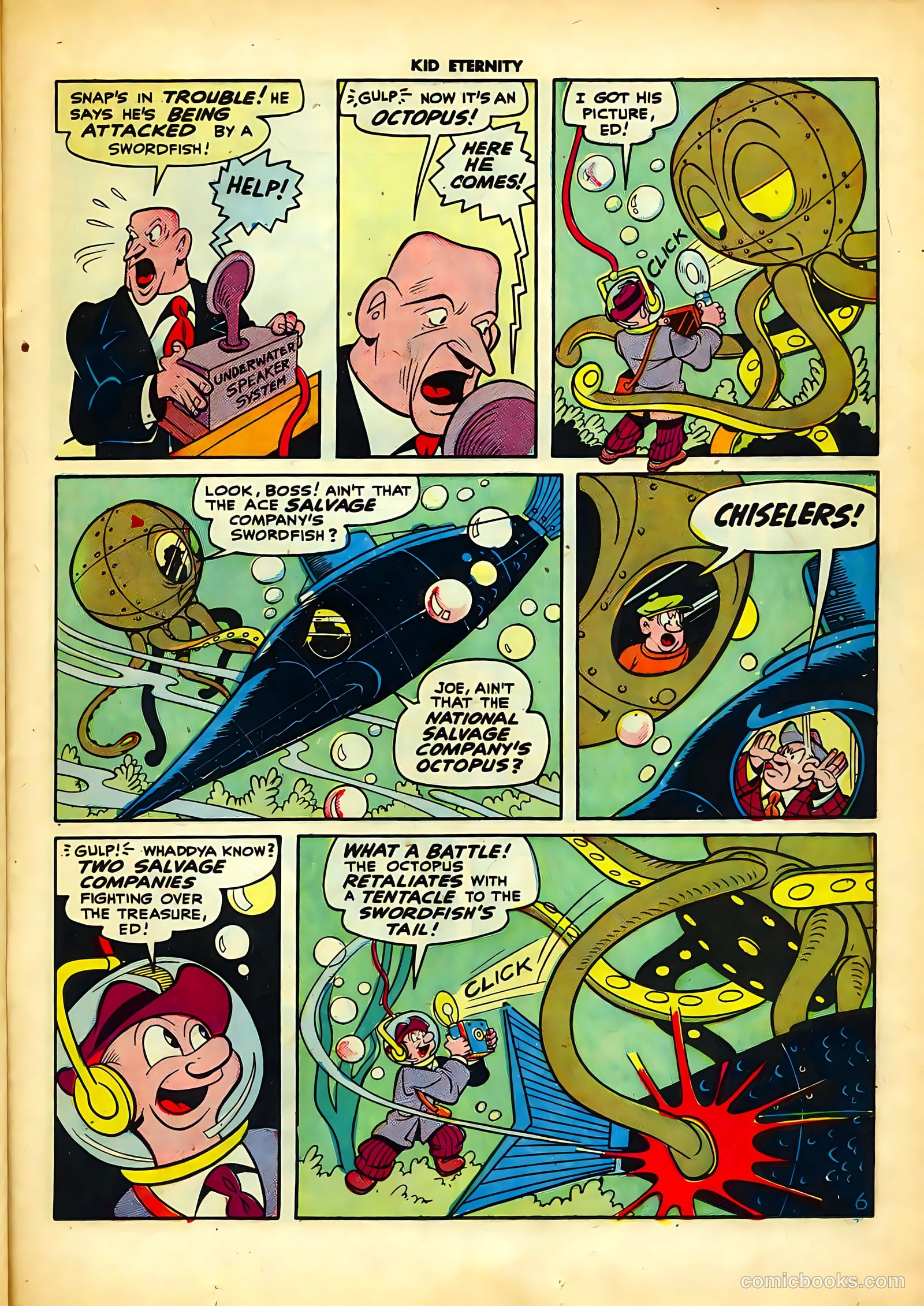 Kid Eternity #5 (1947) — page 31 of 52