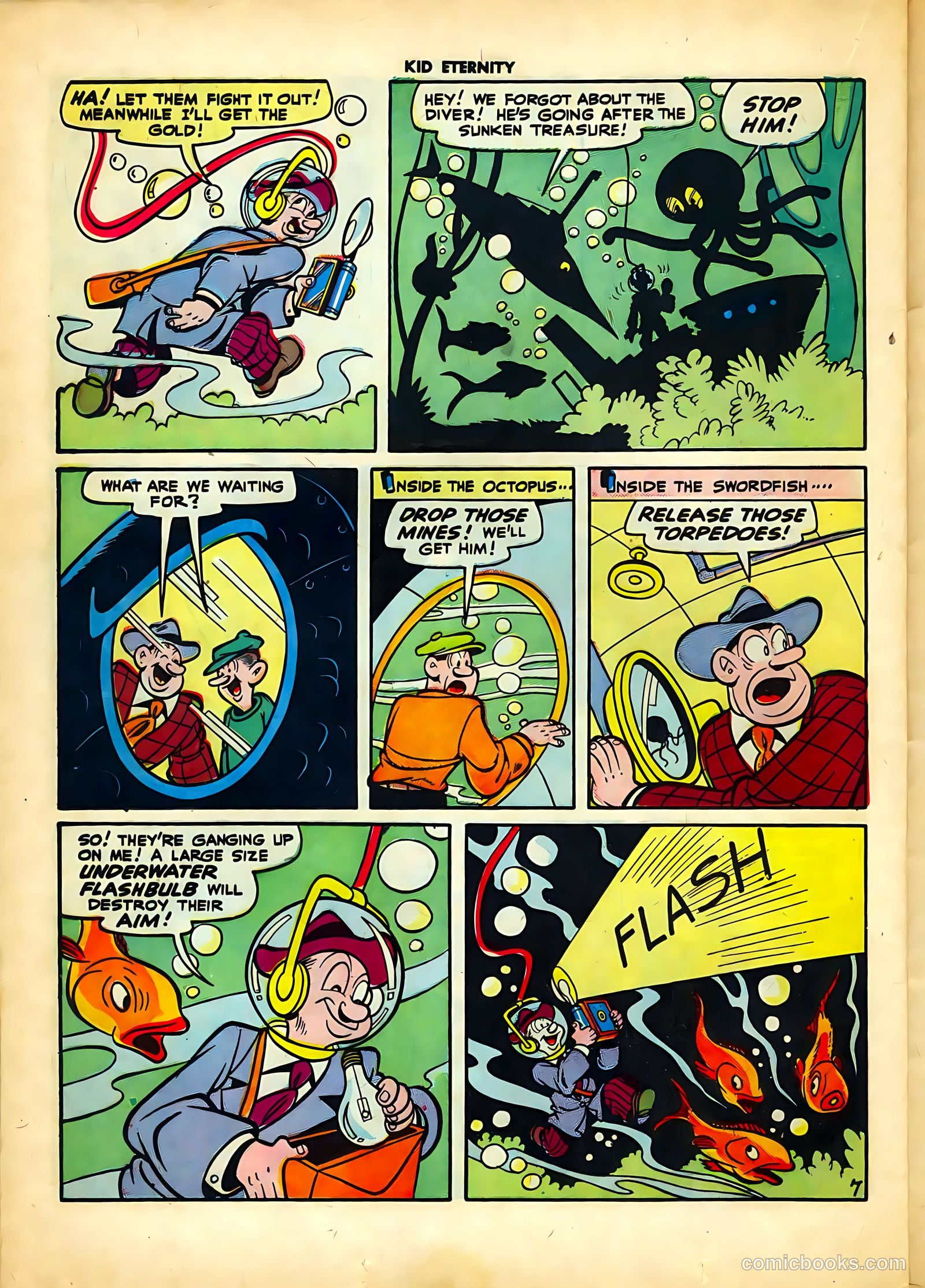 Kid Eternity #5 (1947) — page 32 of 52