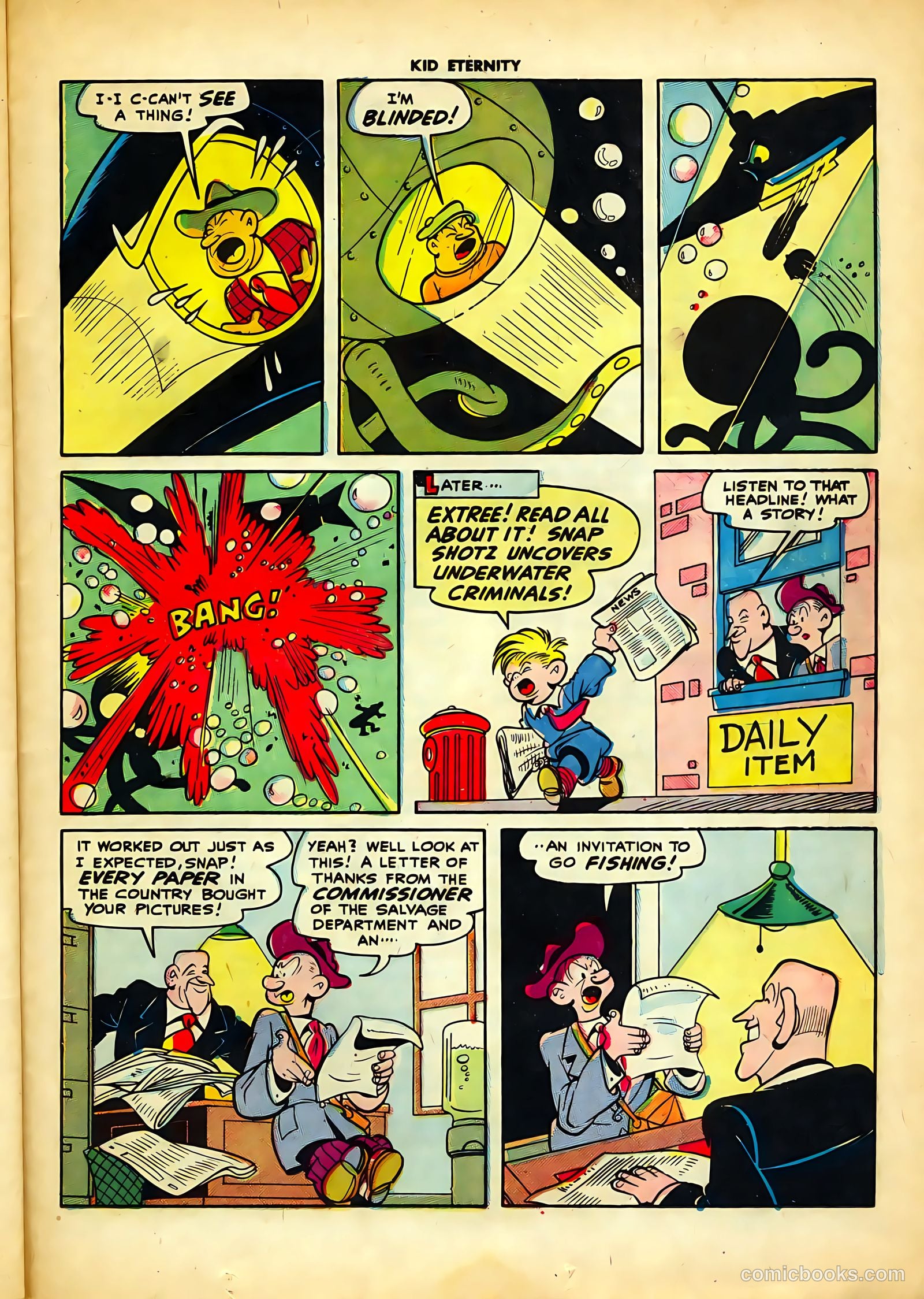 Kid Eternity #5 (1947) — page 33 of 52