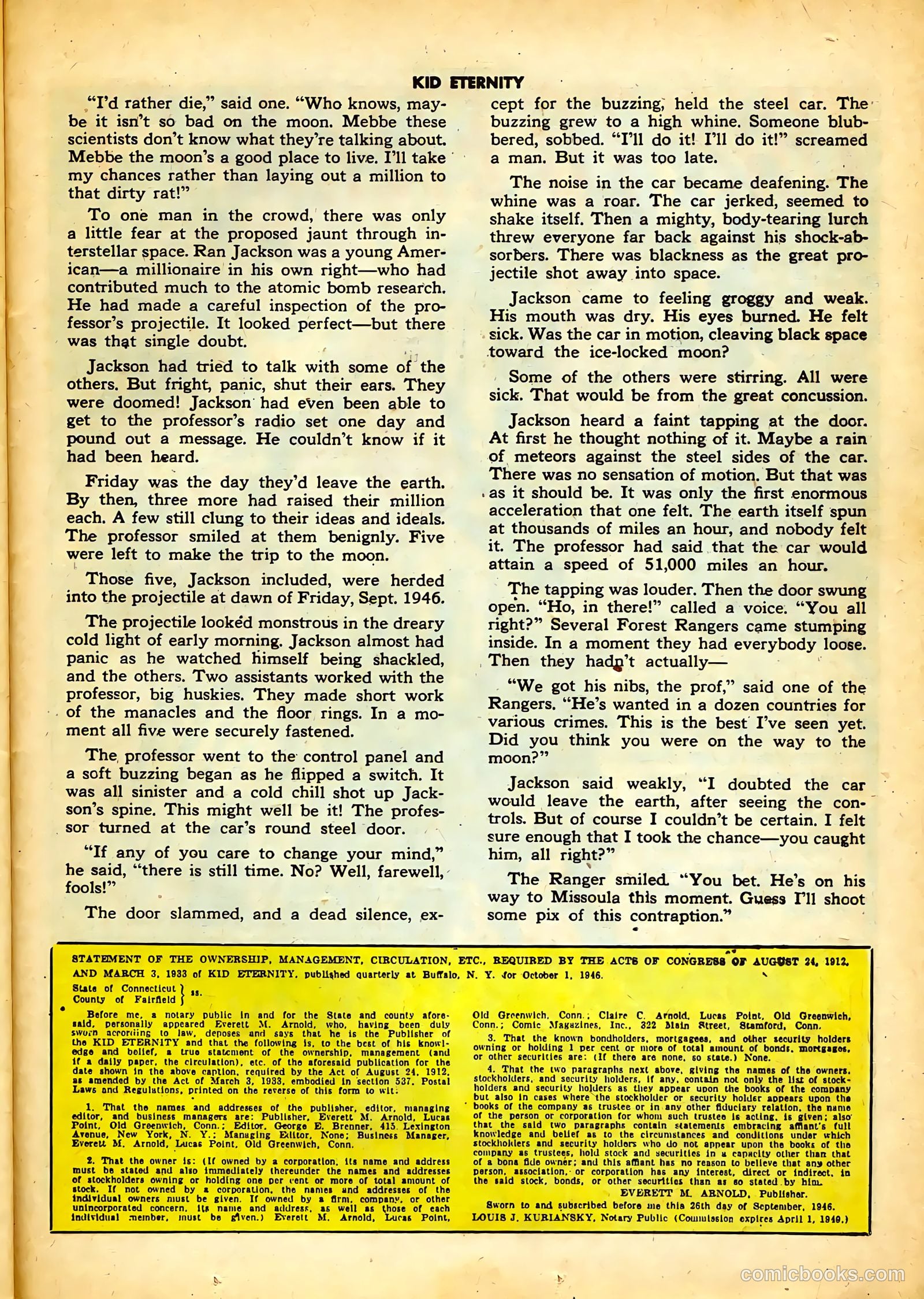 Kid Eternity #5 (1947) — page 35 of 52