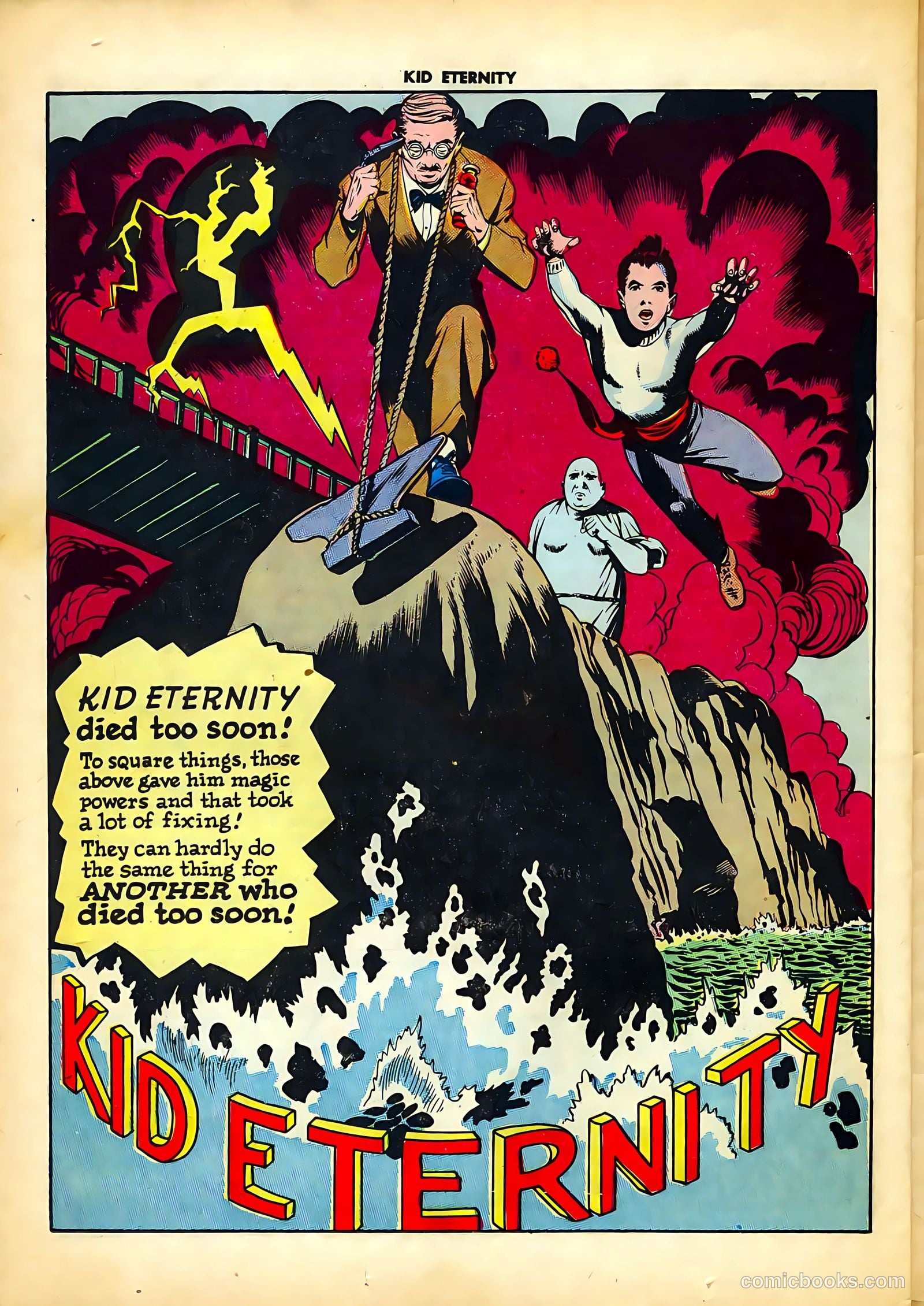 Kid Eternity #5 (1947) — page 36 of 52