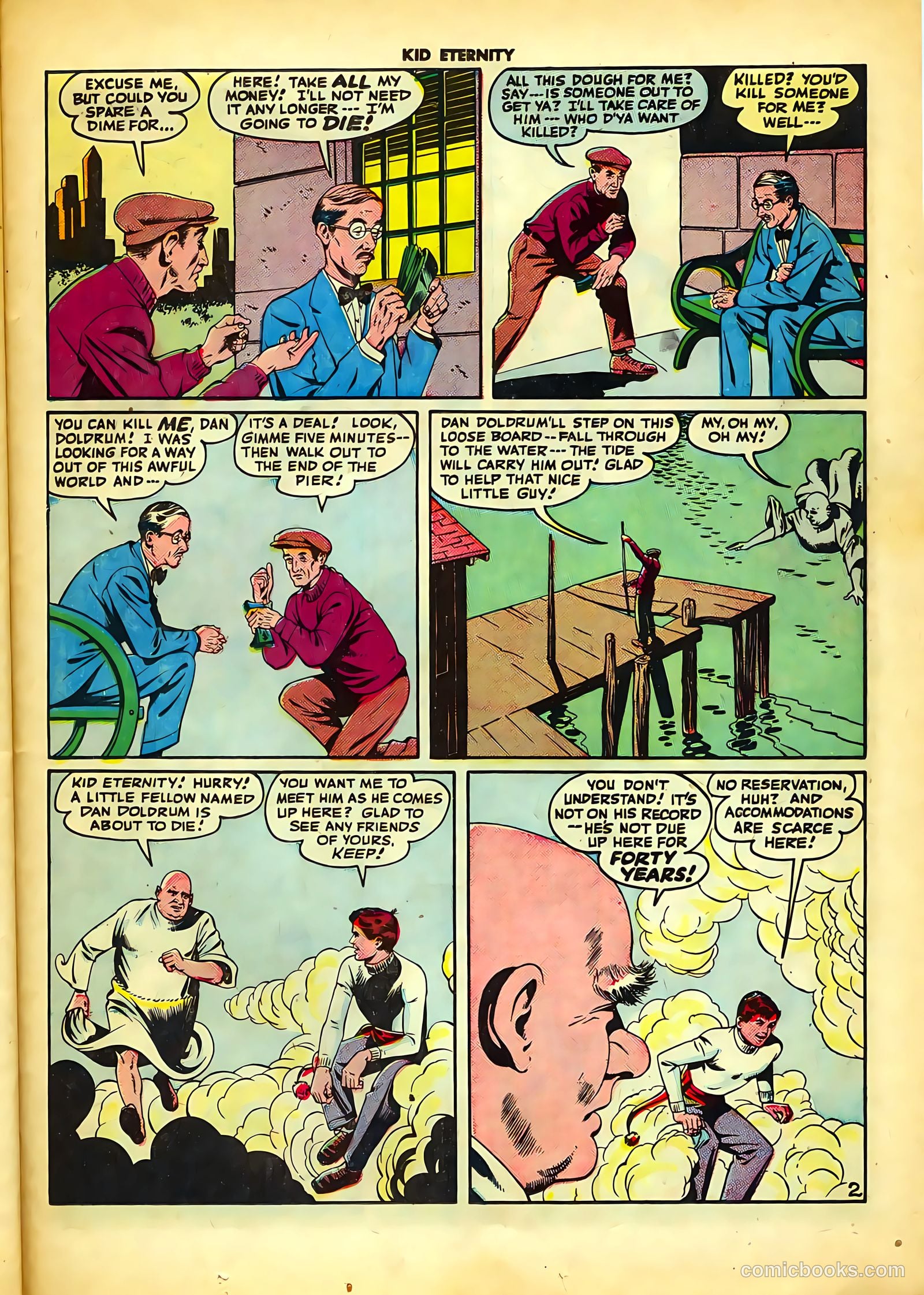 Kid Eternity #5 (1947) — page 37 of 52
