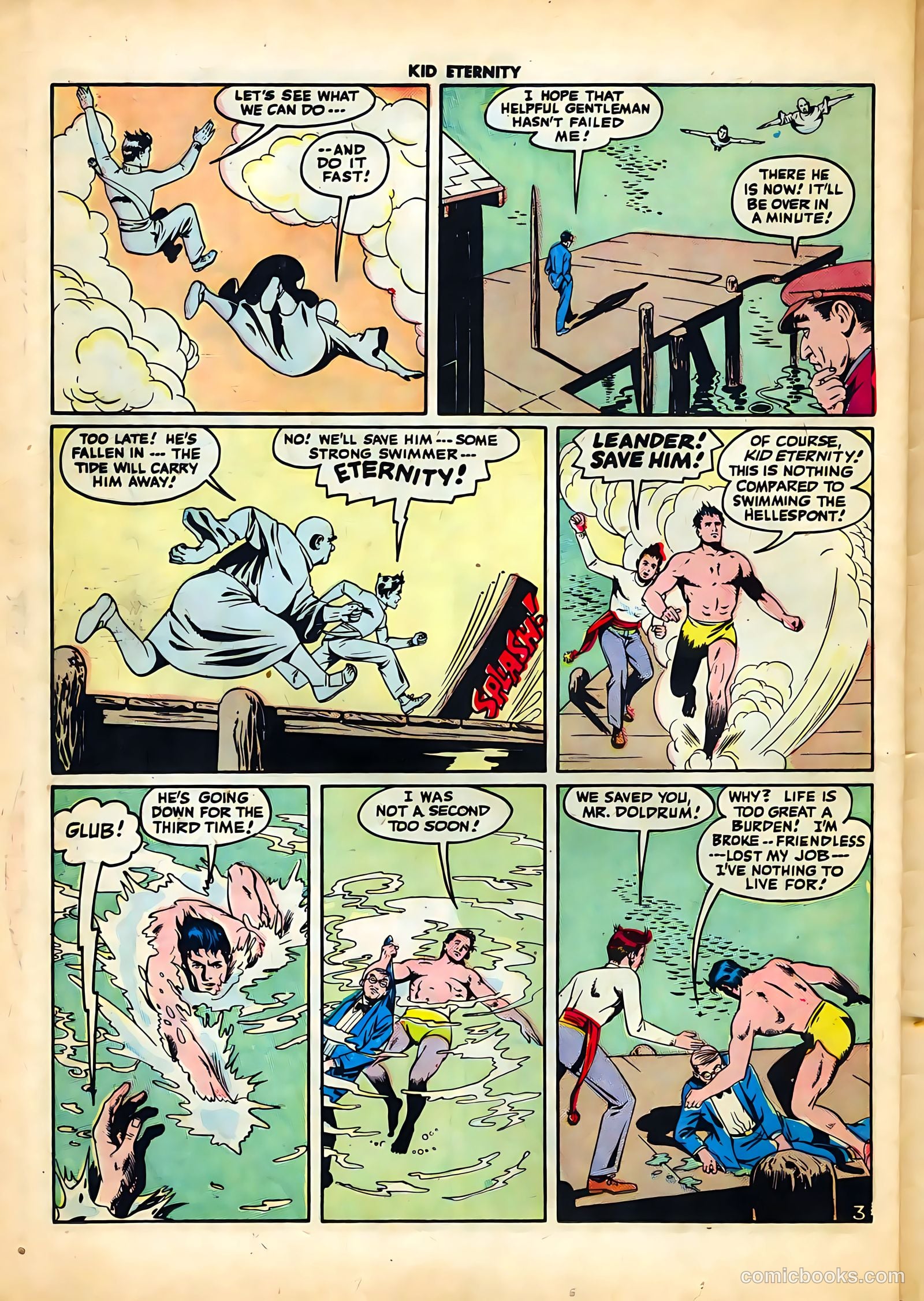 Kid Eternity #5 (1947) — page 38 of 52