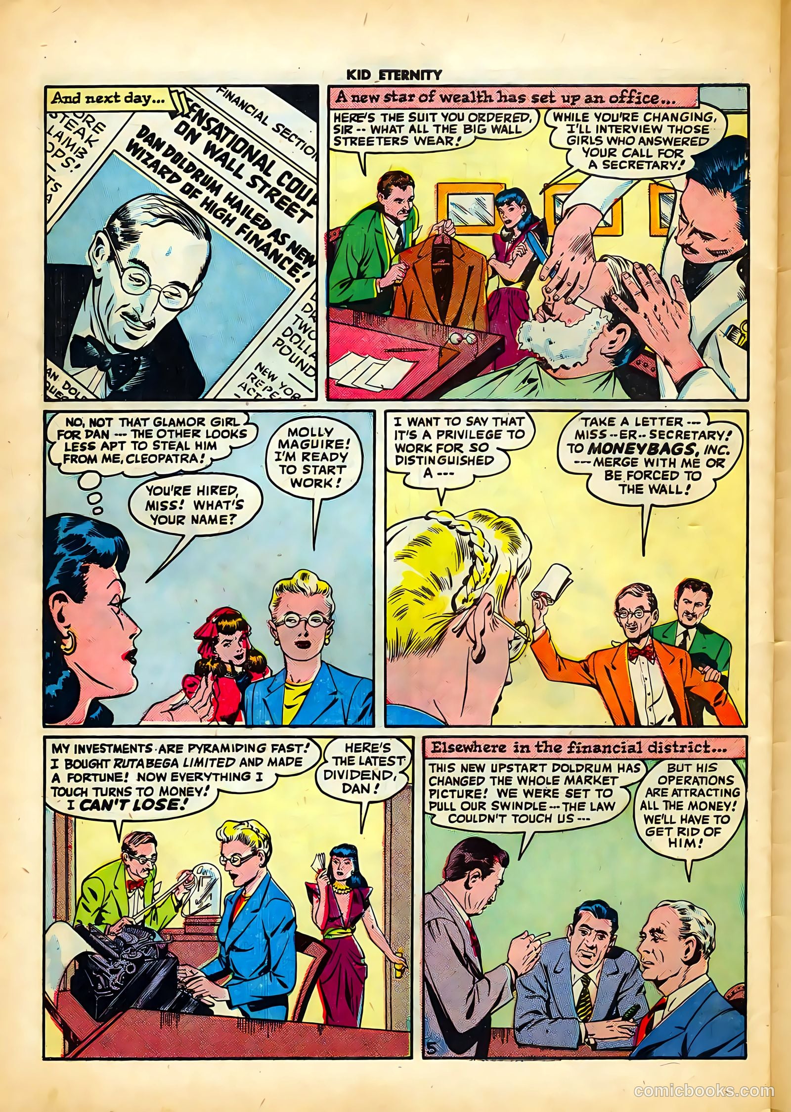 Kid Eternity #5 (1947) — page 40 of 52