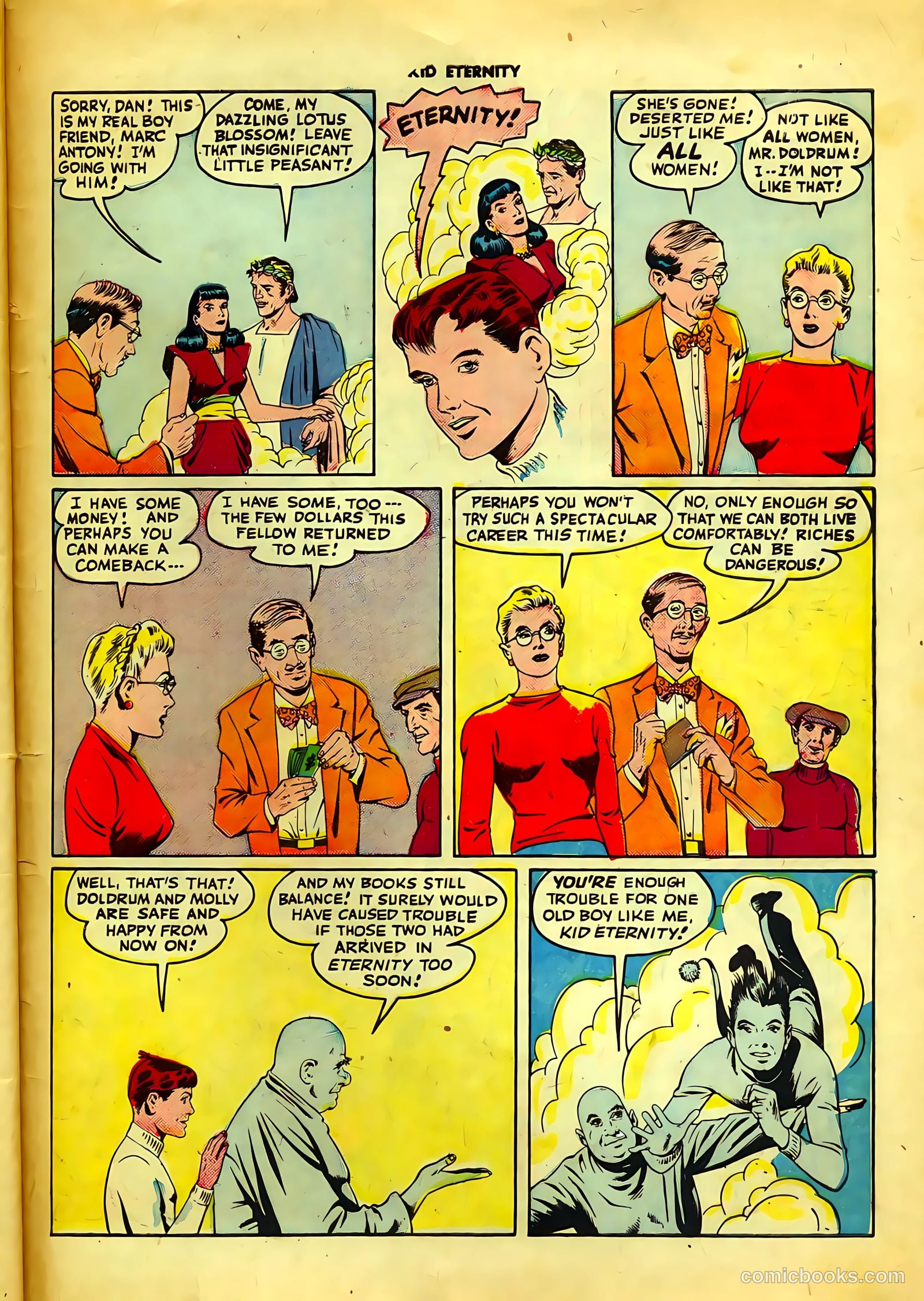 Kid Eternity #5 (1947) — page 49 of 52