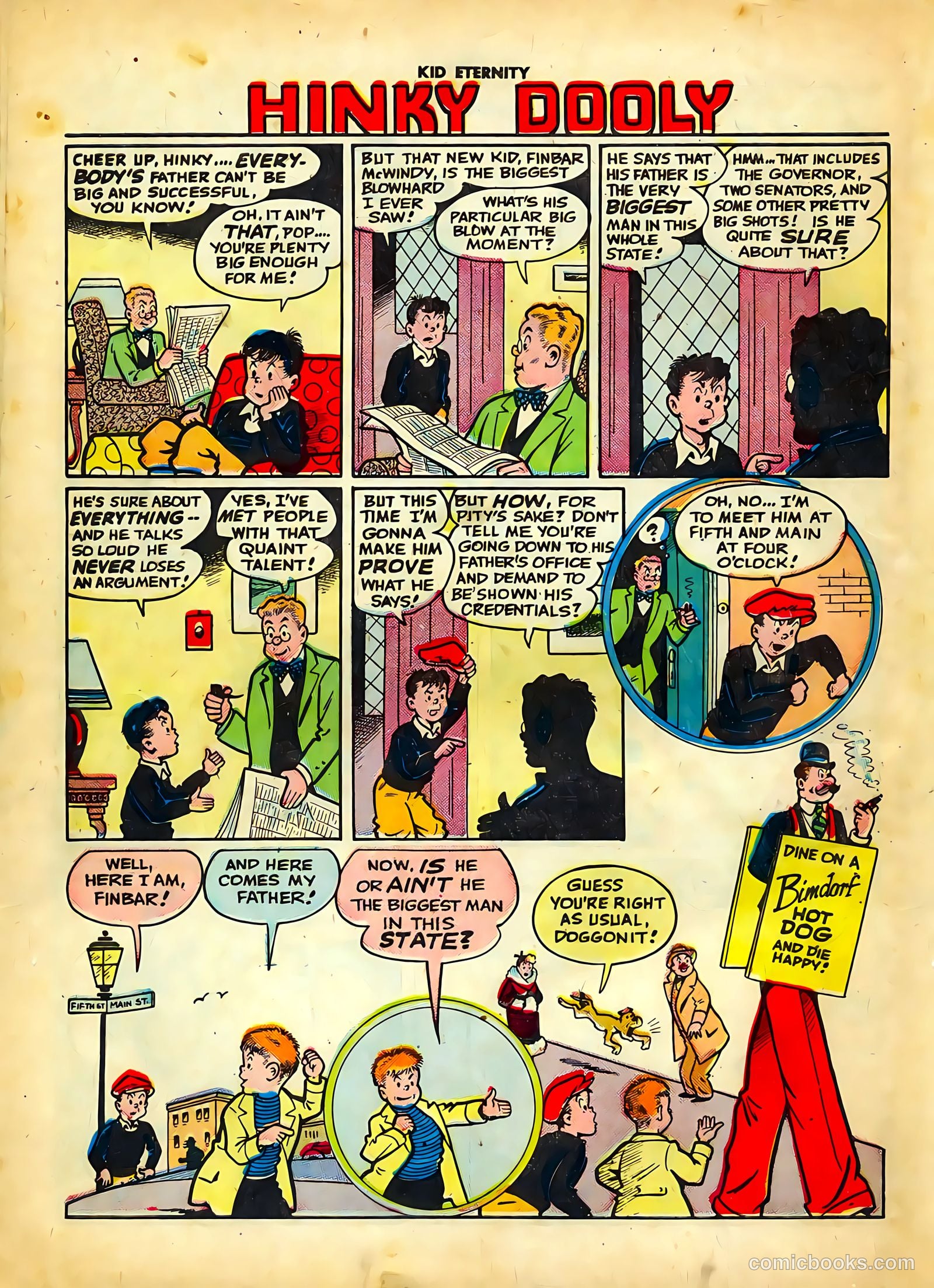 Kid Eternity #5 (1947) — page 50 of 52