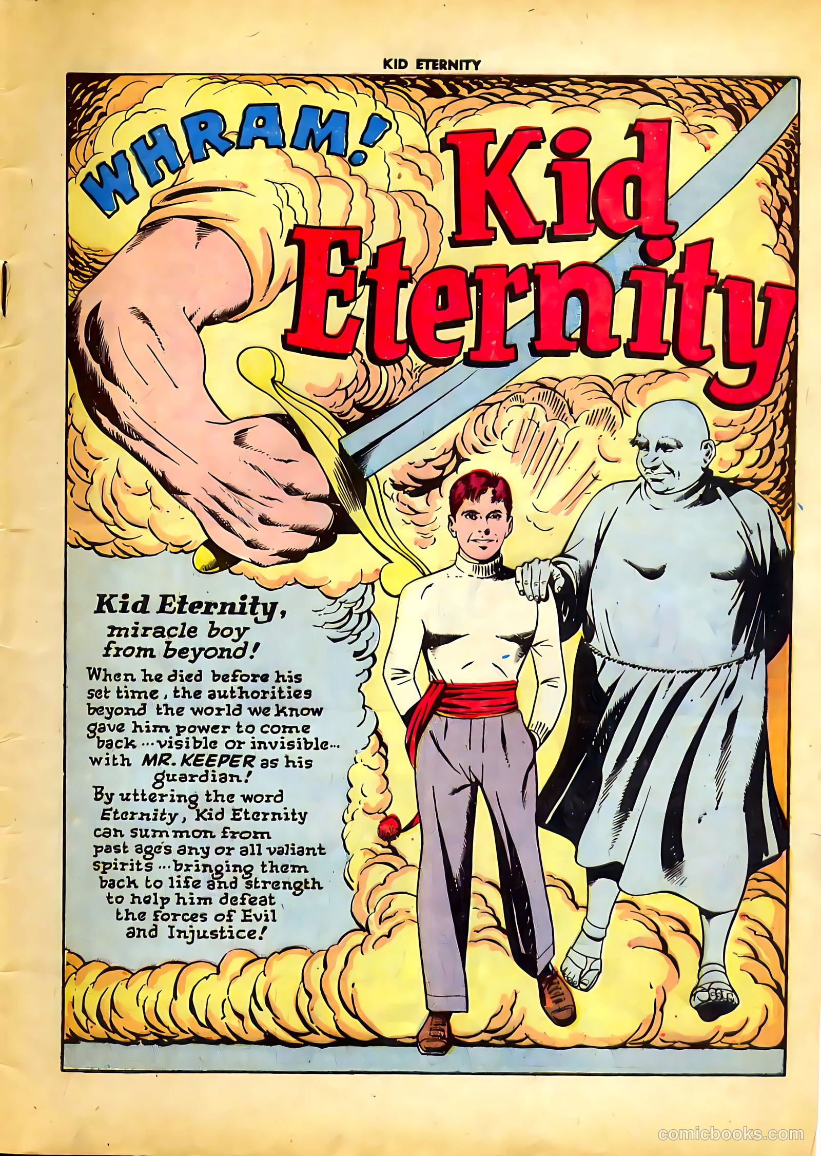Kid Eternity #6 (1947) — page 3 of 52