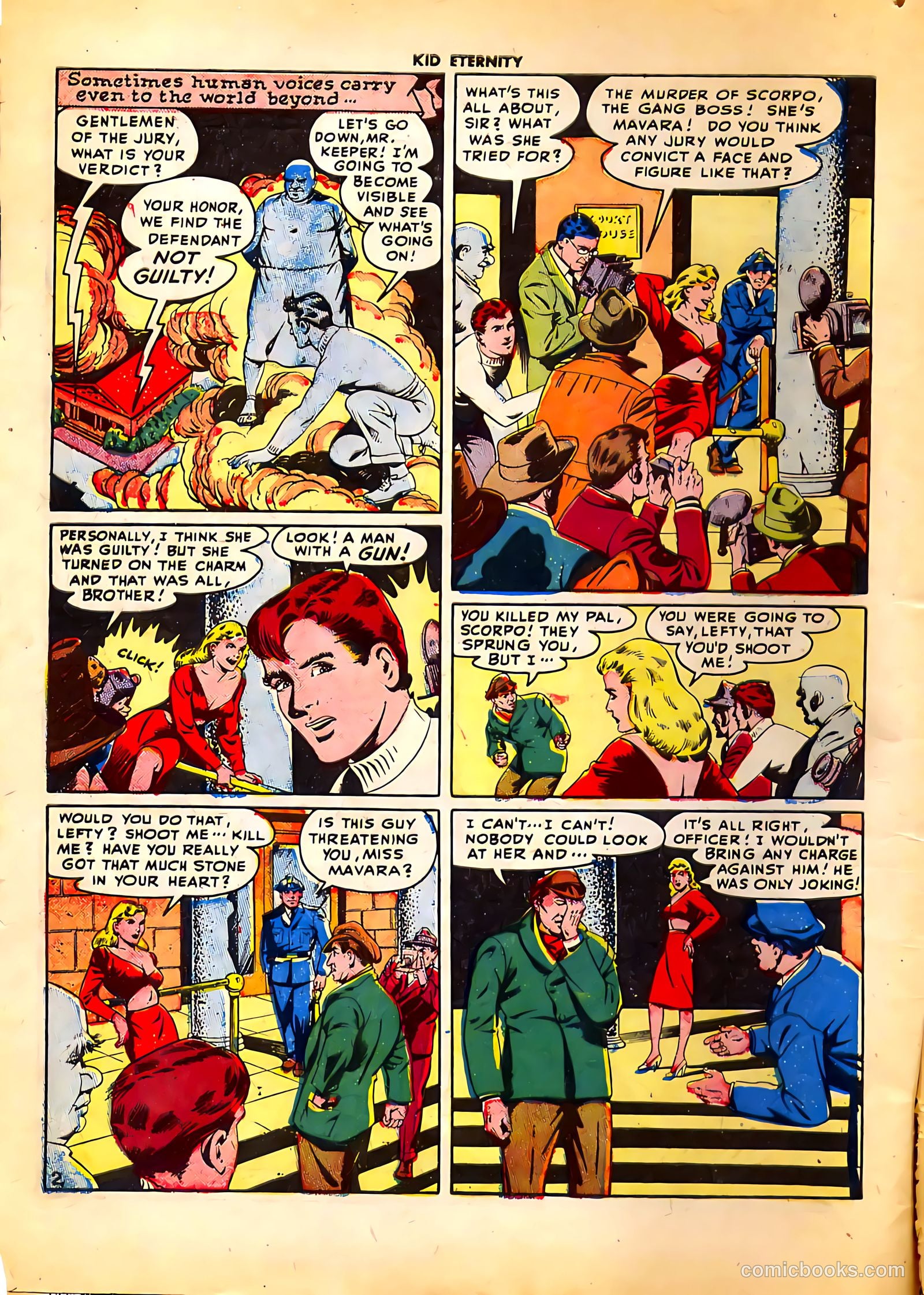 Kid Eternity #6 (1947) — page 4 of 52