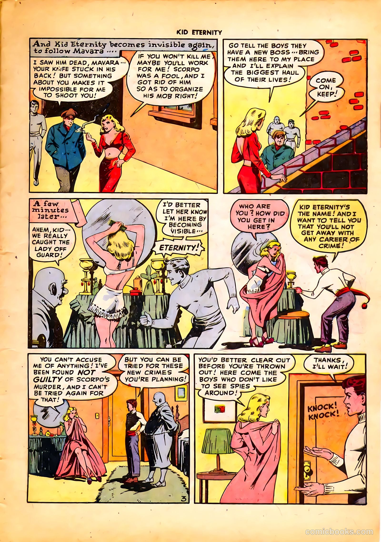 Kid Eternity #6 (1947) — page 5 of 52