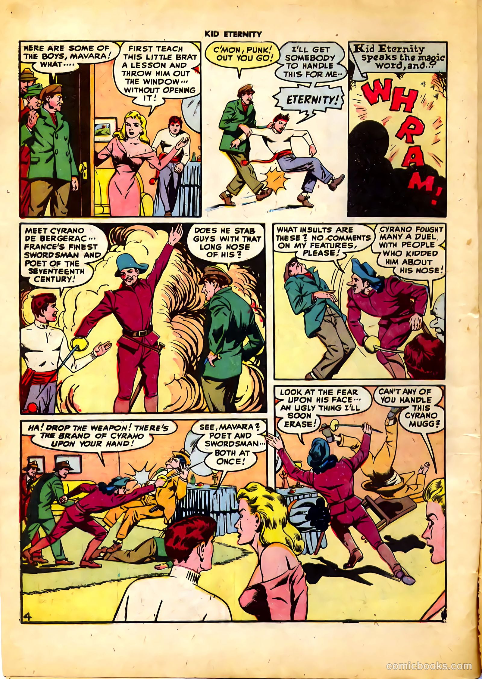 Kid Eternity #6 (1947) — page 6 of 52