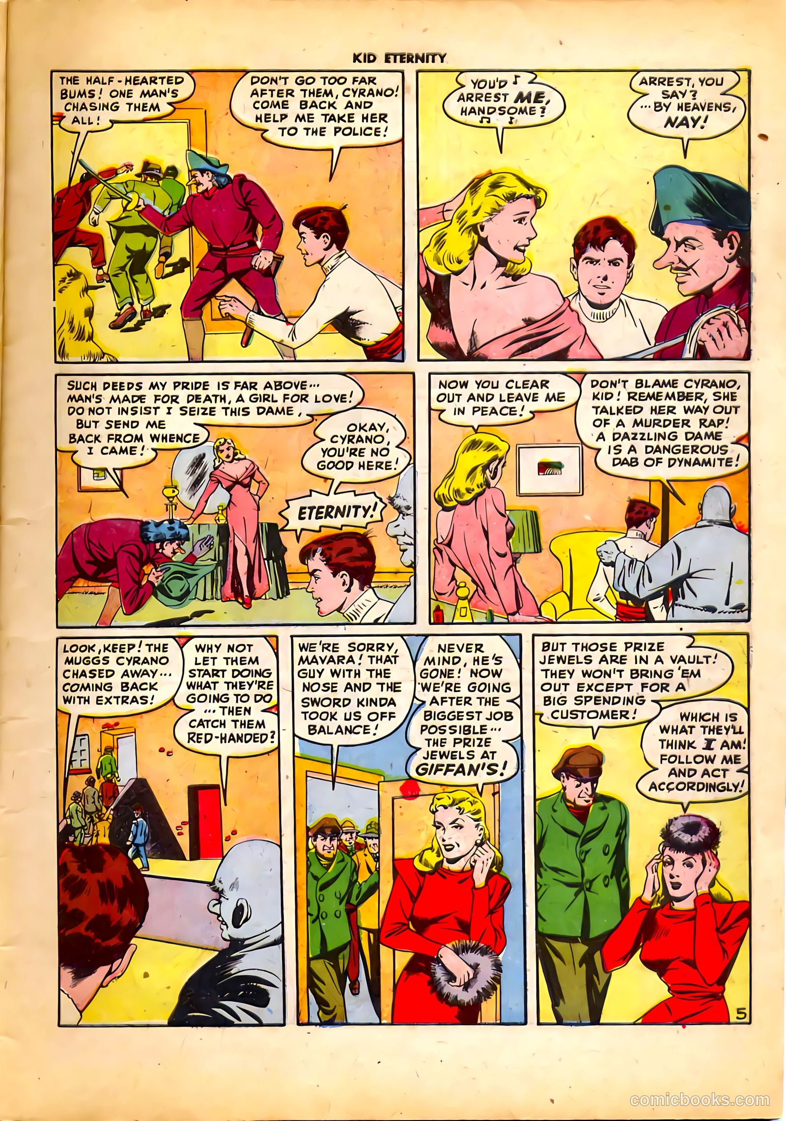 Kid Eternity #6 (1947) — page 7 of 52