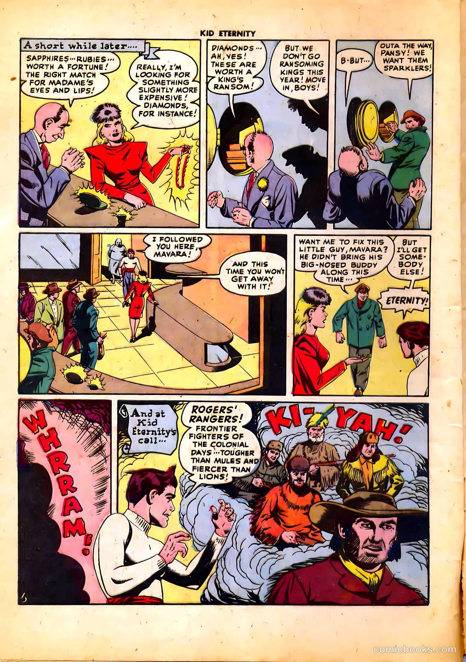 Kid Eternity #6 (1947) — page 8 of 52