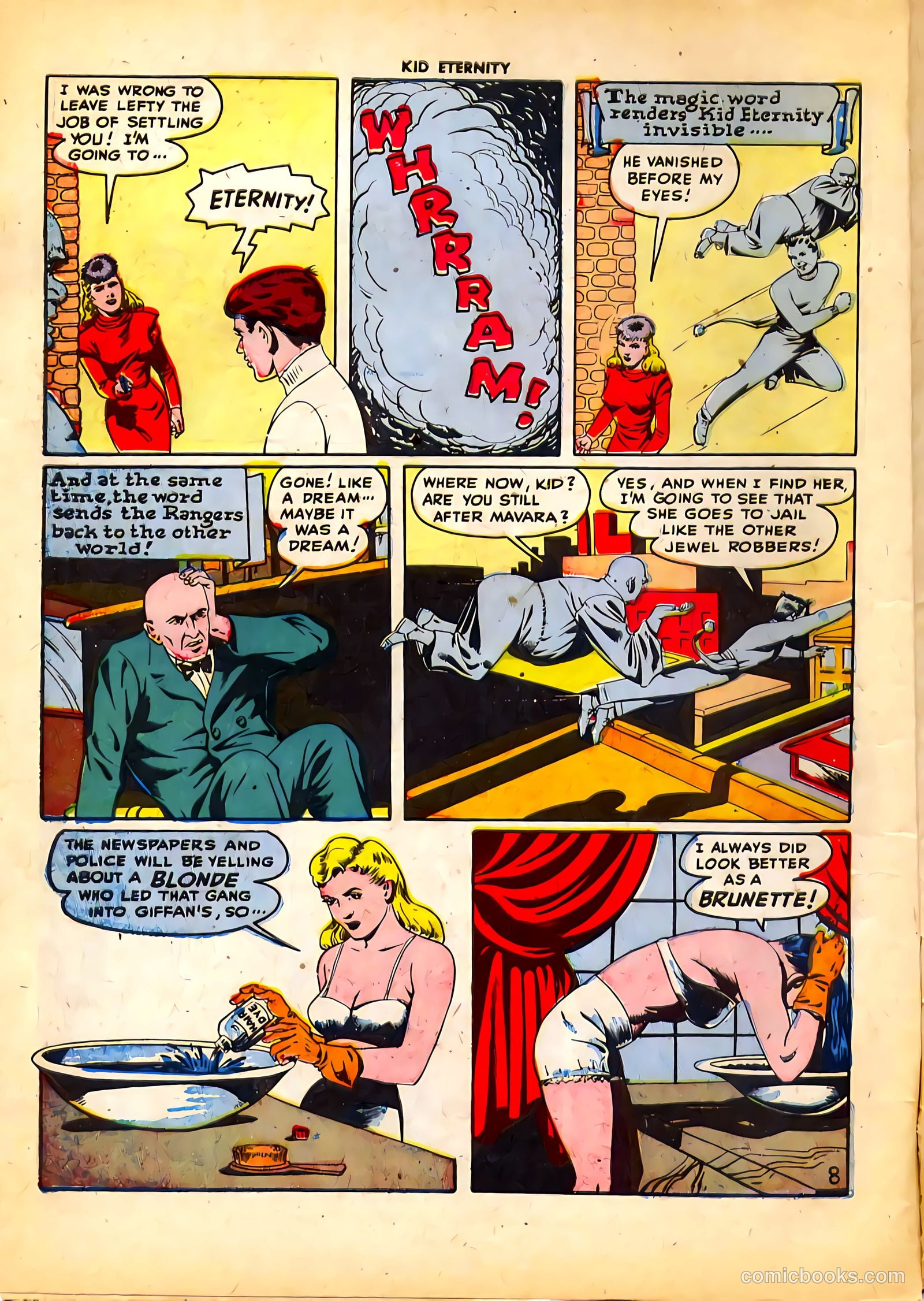 Kid Eternity #6 (1947) — page 10 of 52