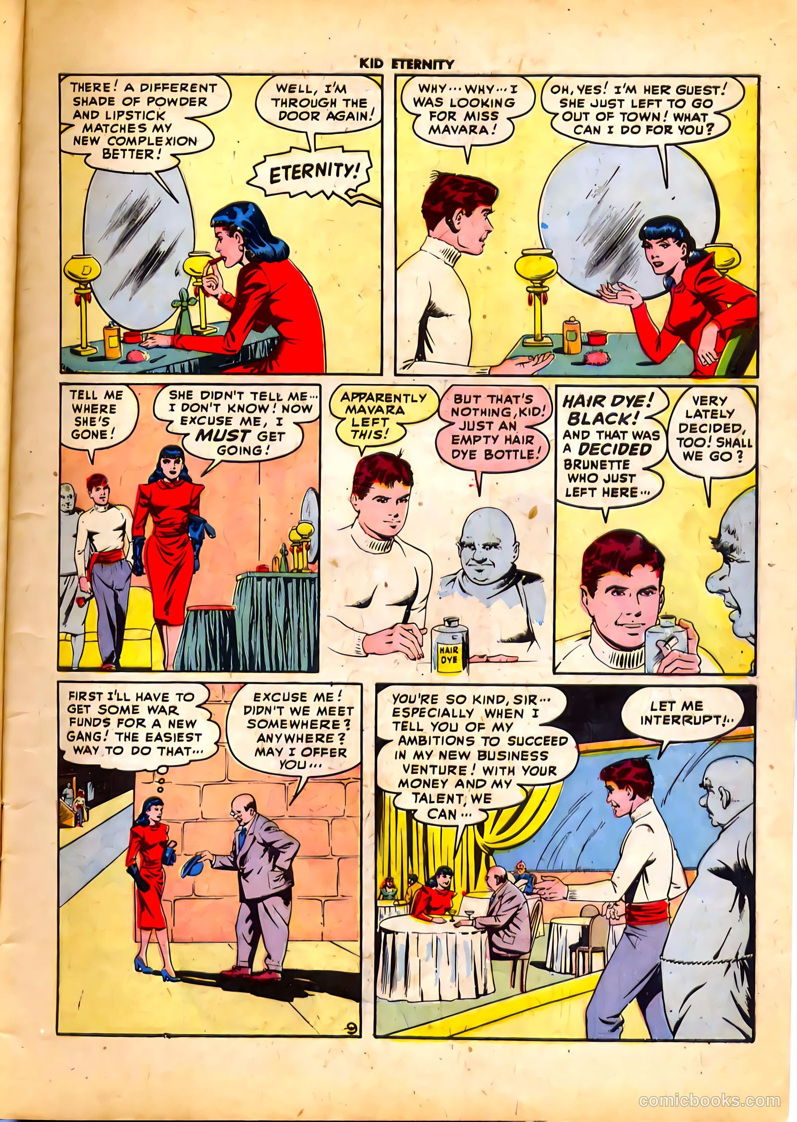Kid Eternity #6 (1947) — page 11 of 52
