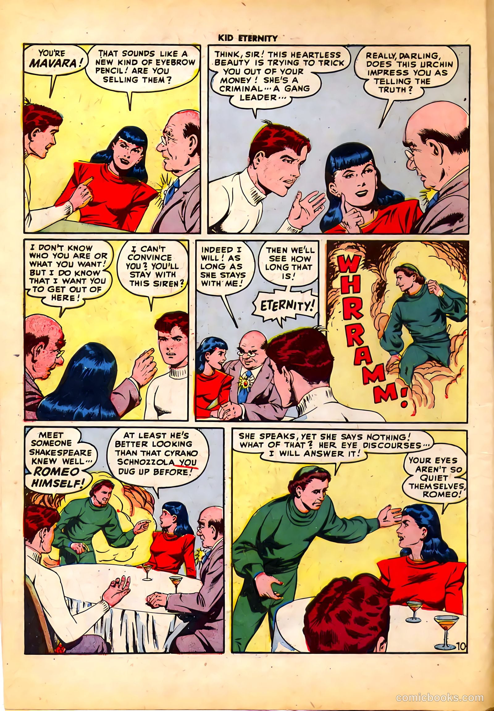 Kid Eternity #6 (1947) — page 12 of 52