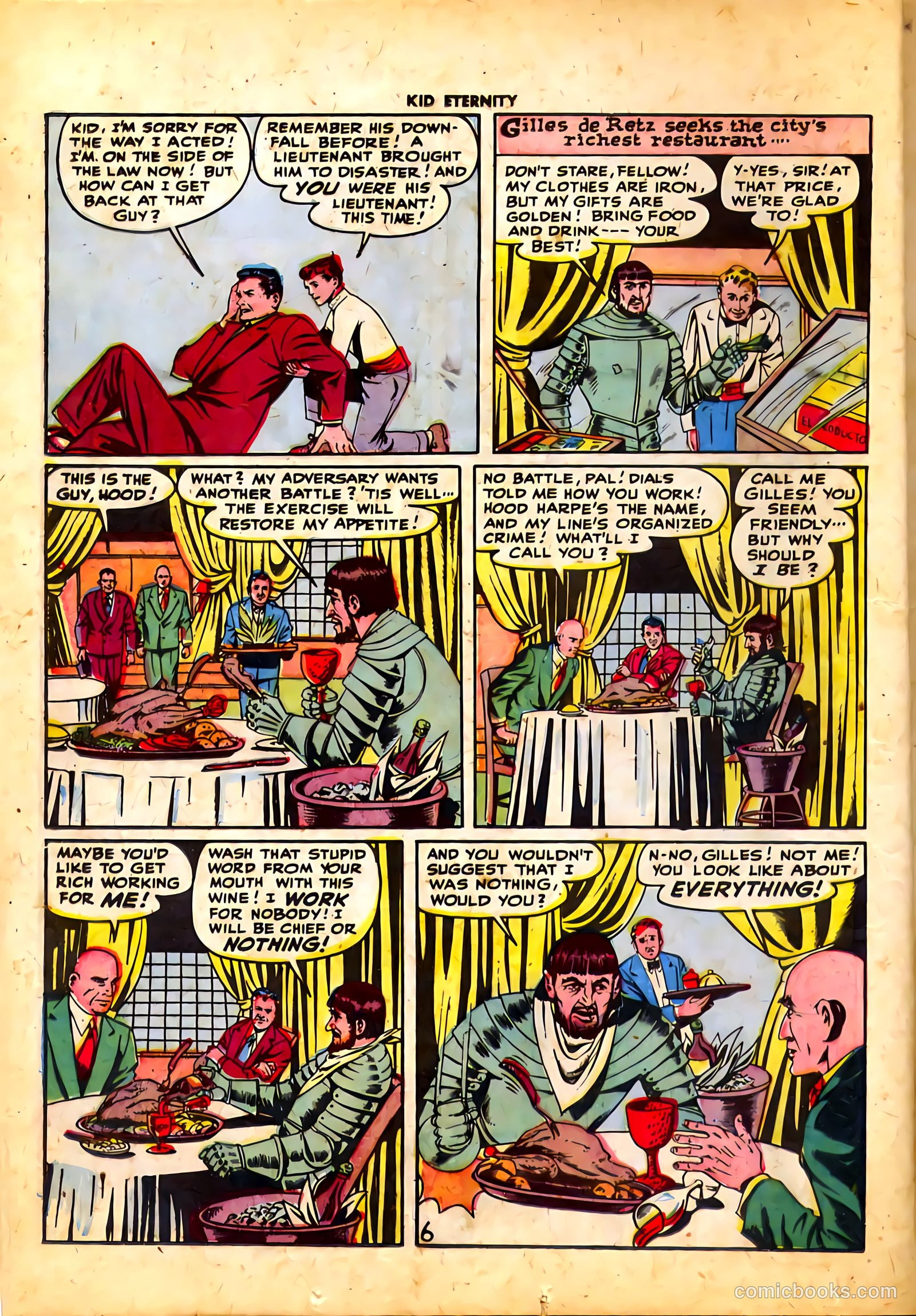 Kid Eternity #6 (1947) — page 20 of 52