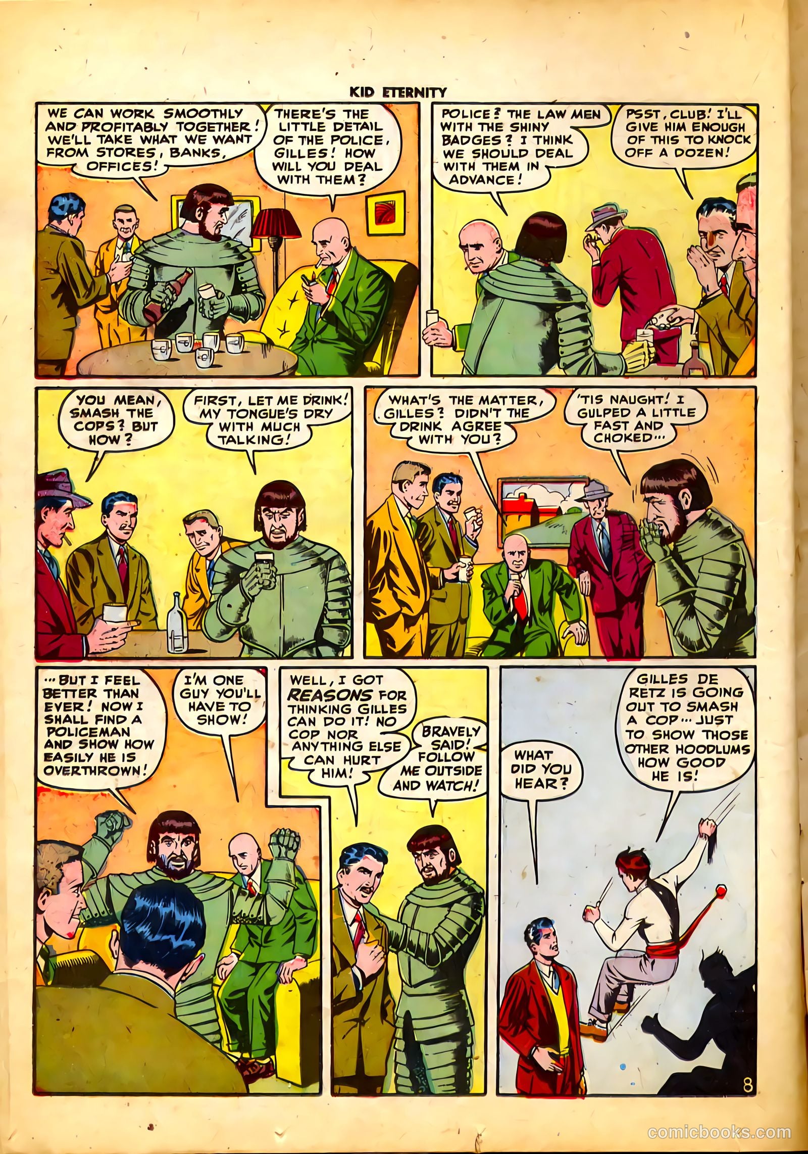 Kid Eternity #6 (1947) — page 22 of 52