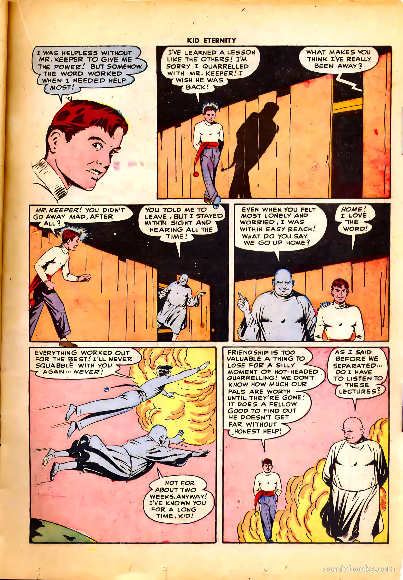 Kid Eternity #6 (1947) — page 25 of 52