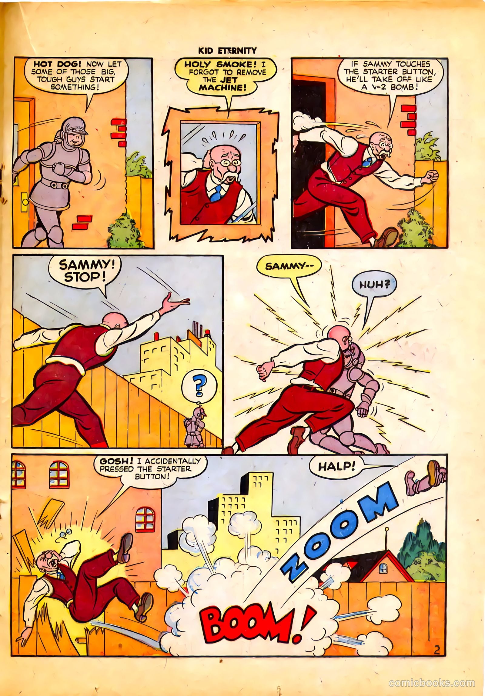 Kid Eternity #6 (1947) — page 27 of 52