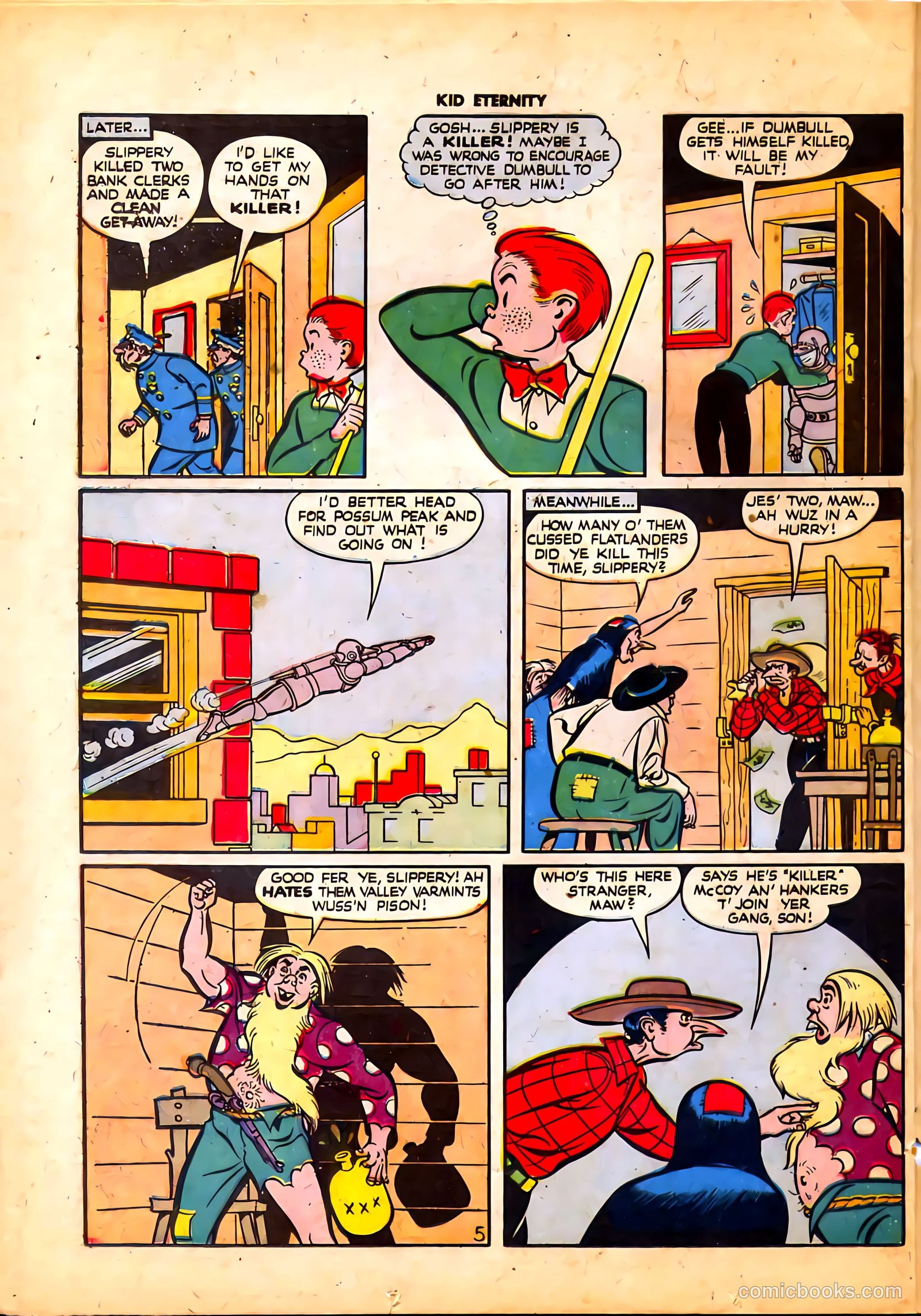 Kid Eternity #6 (1947) — page 30 of 52