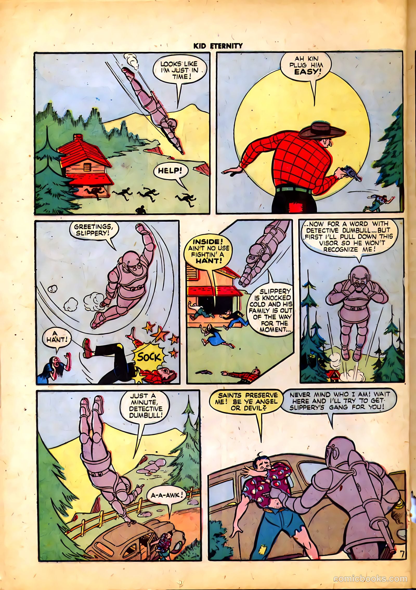 Kid Eternity #6 (1947) — page 32 of 52