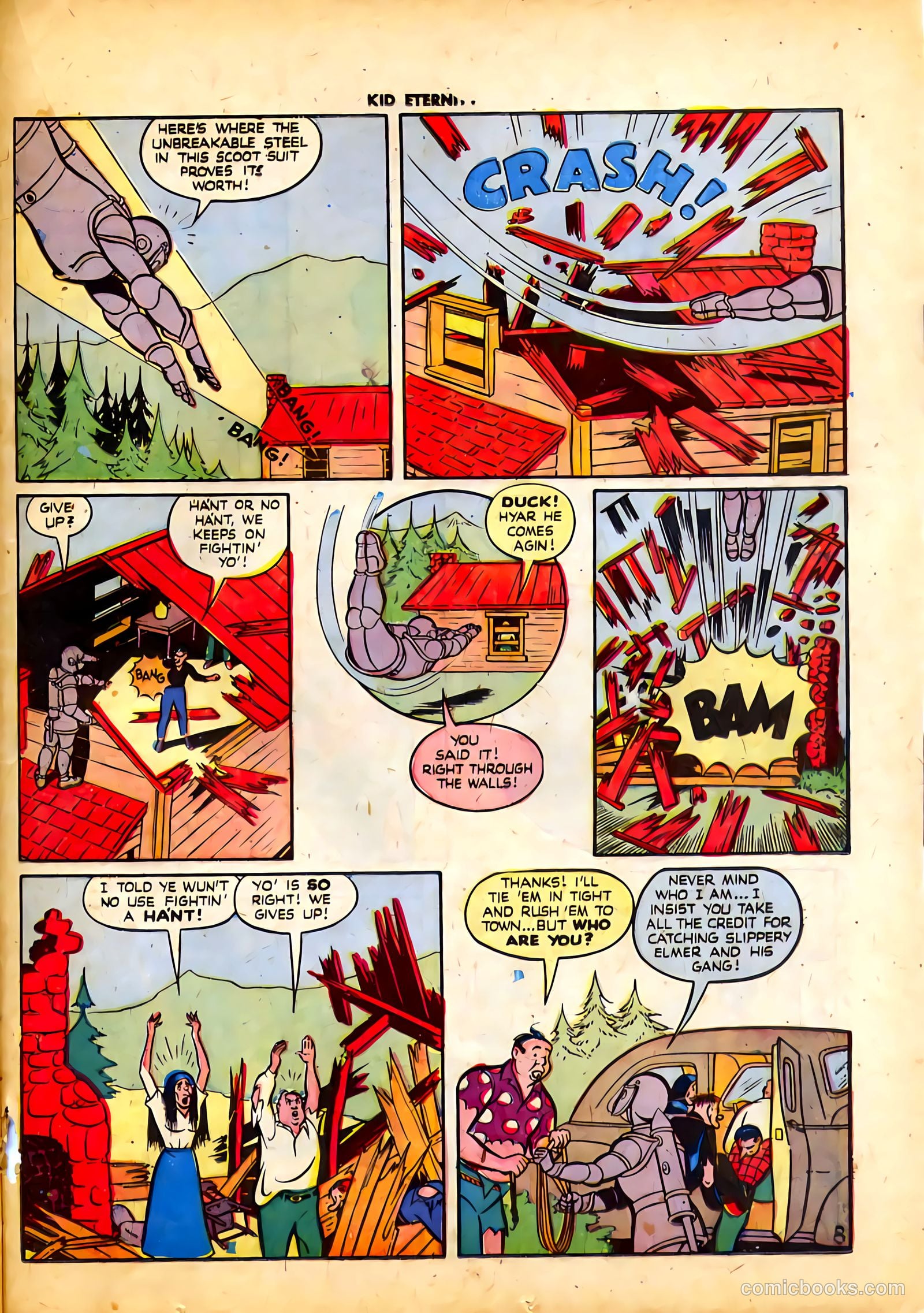 Kid Eternity #6 (1947) — page 33 of 52