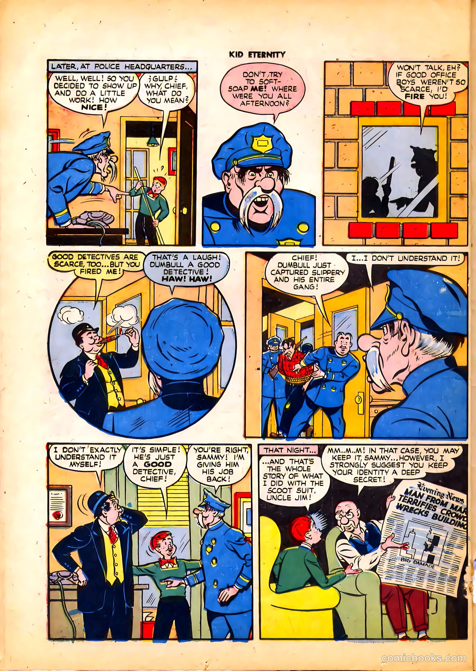 Kid Eternity #6 (1947) — page 34 of 52