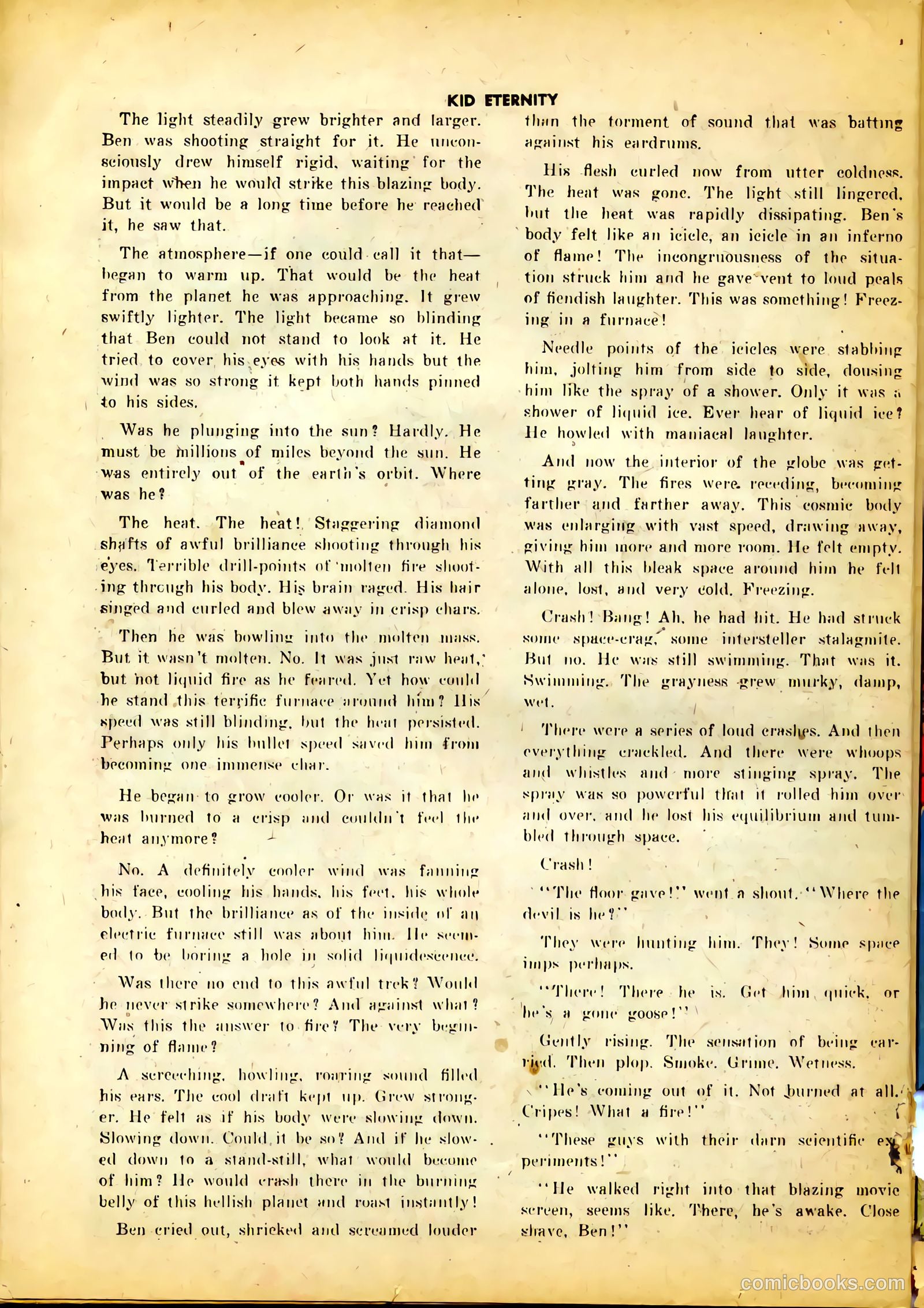 Kid Eternity #6 (1947) — page 36 of 52
