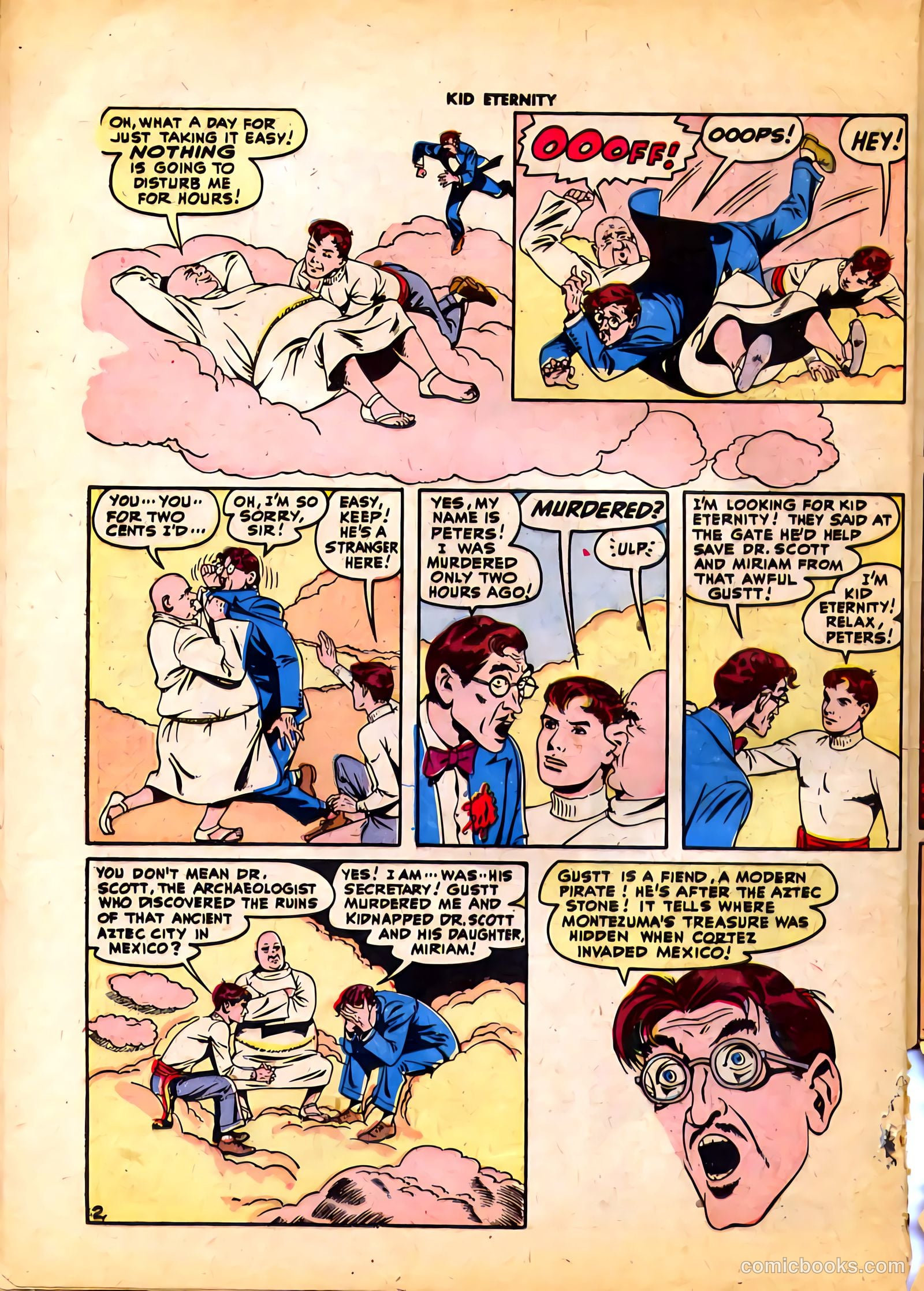 Kid Eternity #6 (1947) — page 38 of 52