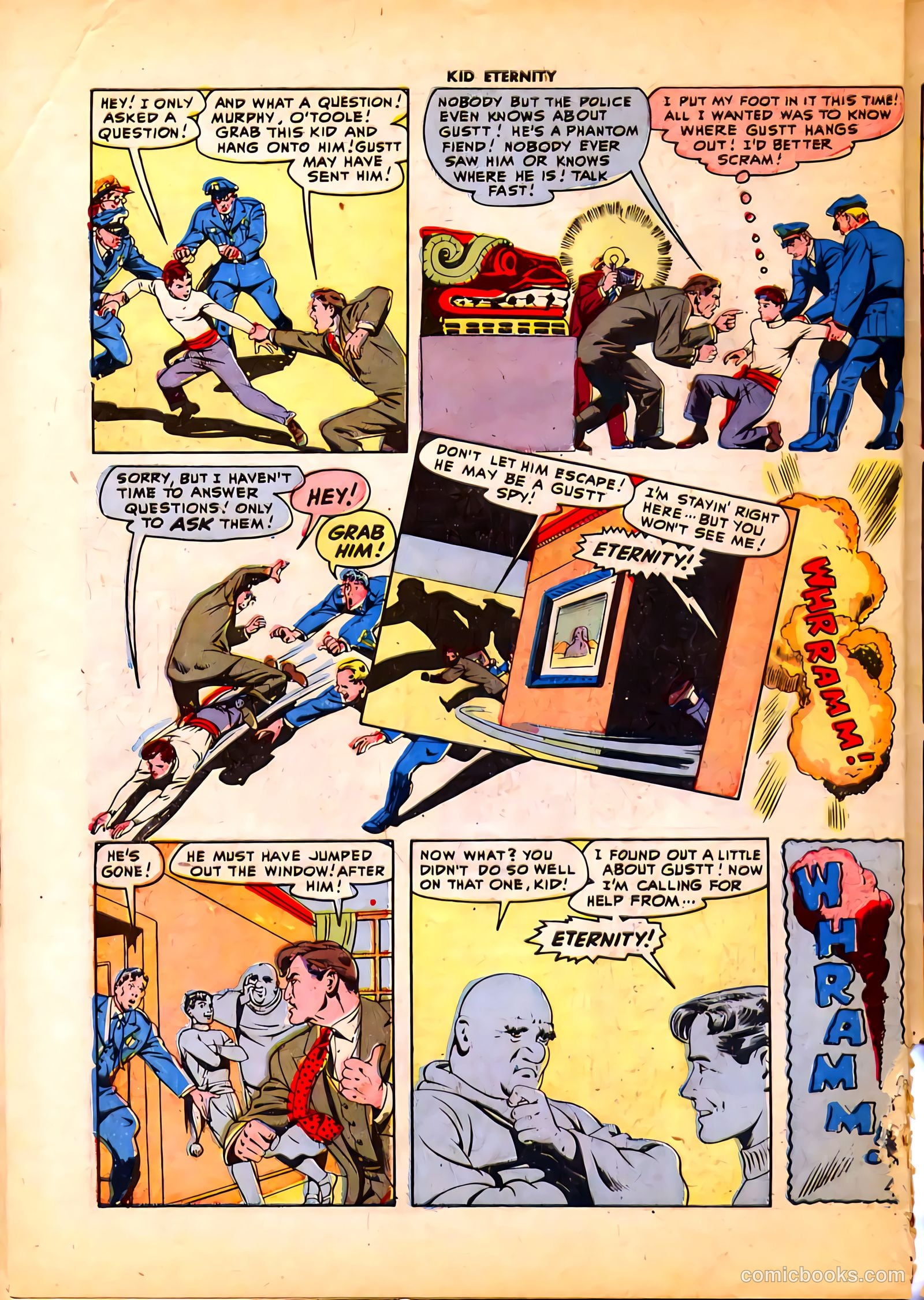 Kid Eternity #6 (1947) — page 40 of 52