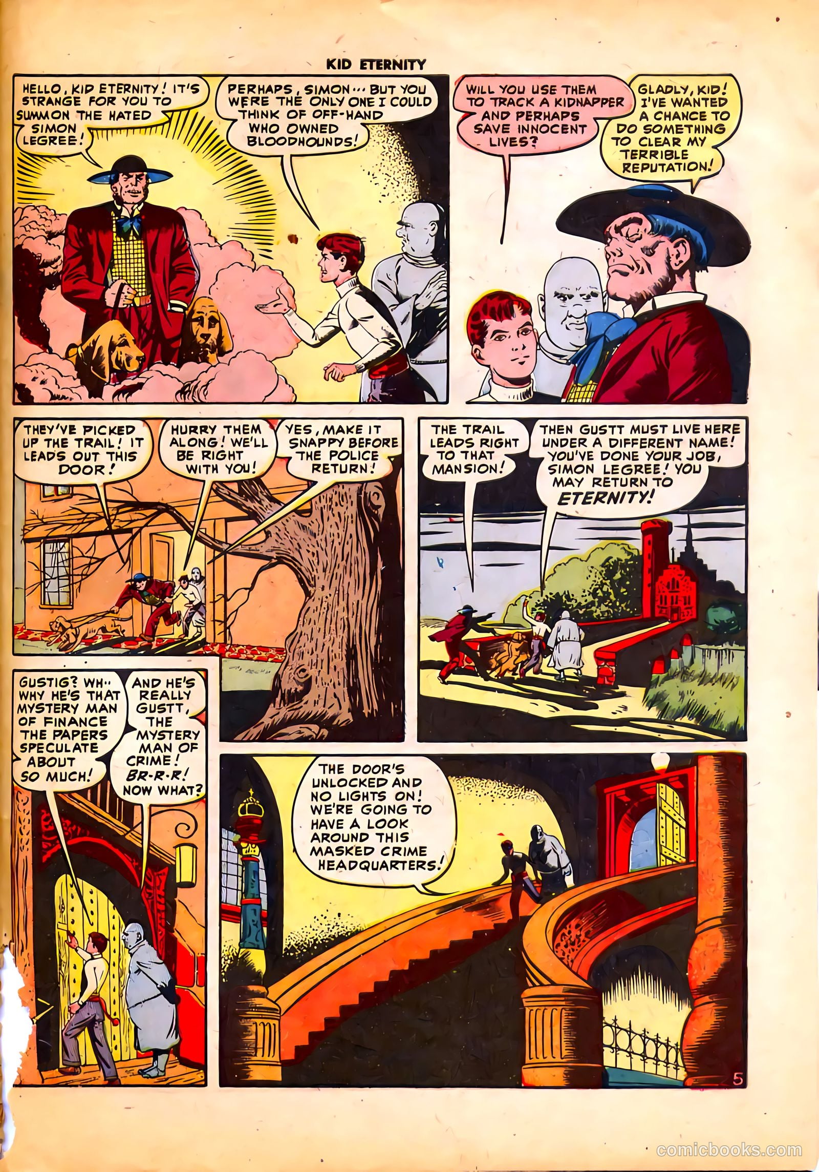 Kid Eternity #6 (1947) — page 41 of 52